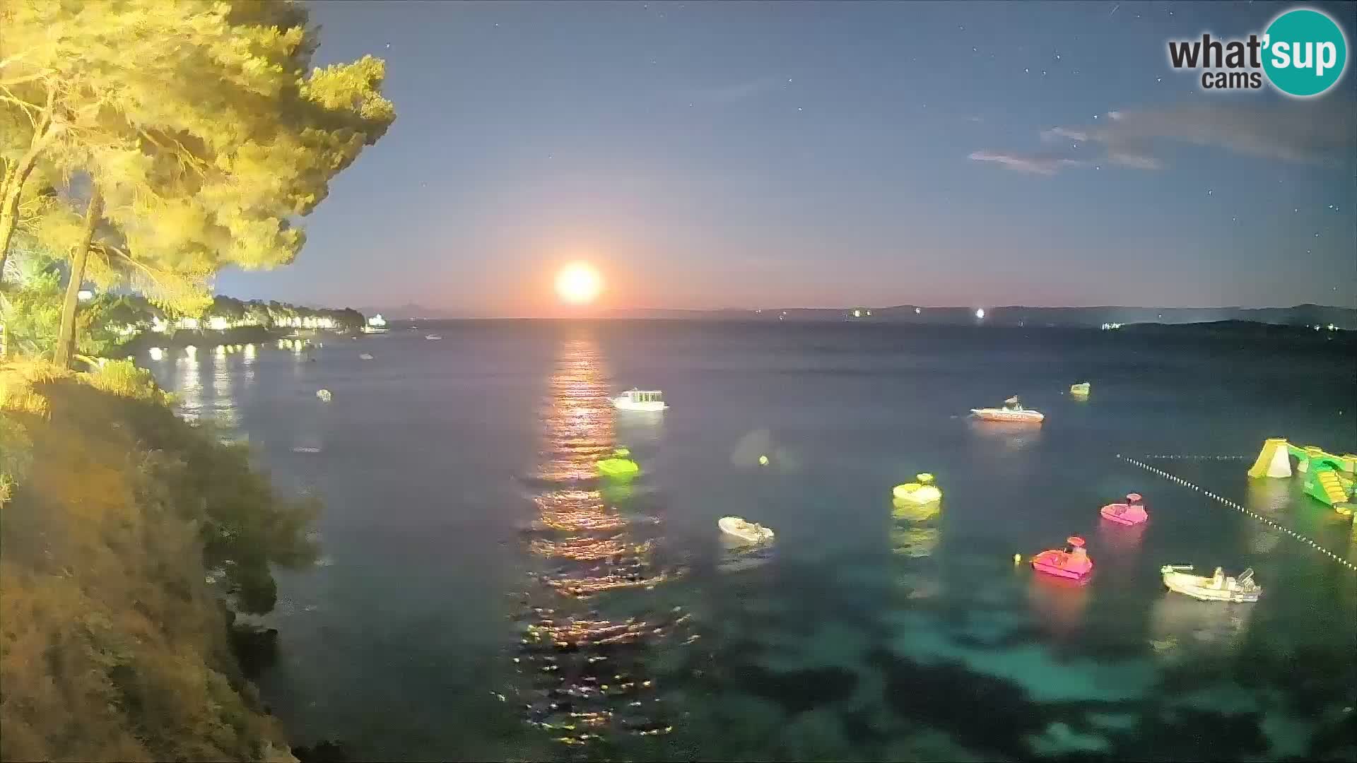 Webcam Potočine Beach Bol – Live View of Borak Beach, Brač Island