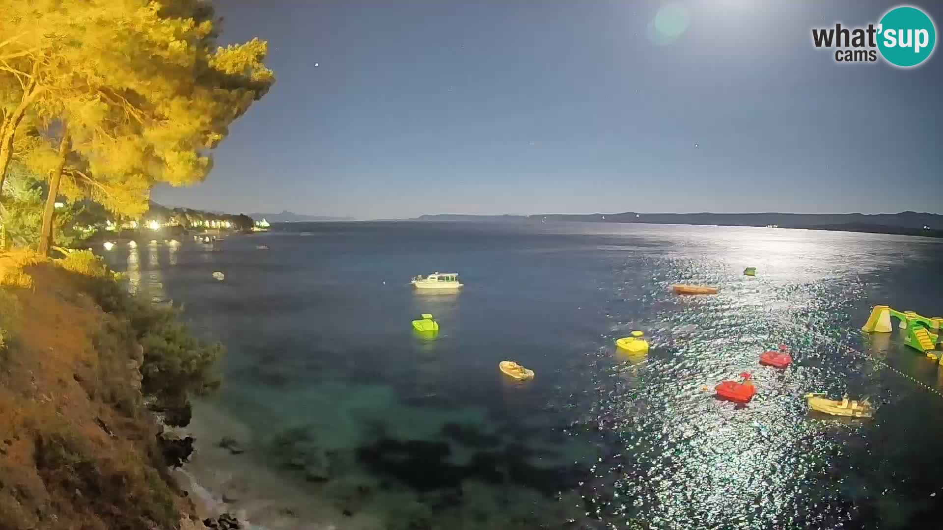 Webcam Potočine Beach Bol – Live View of Borak Beach, Brač Island
