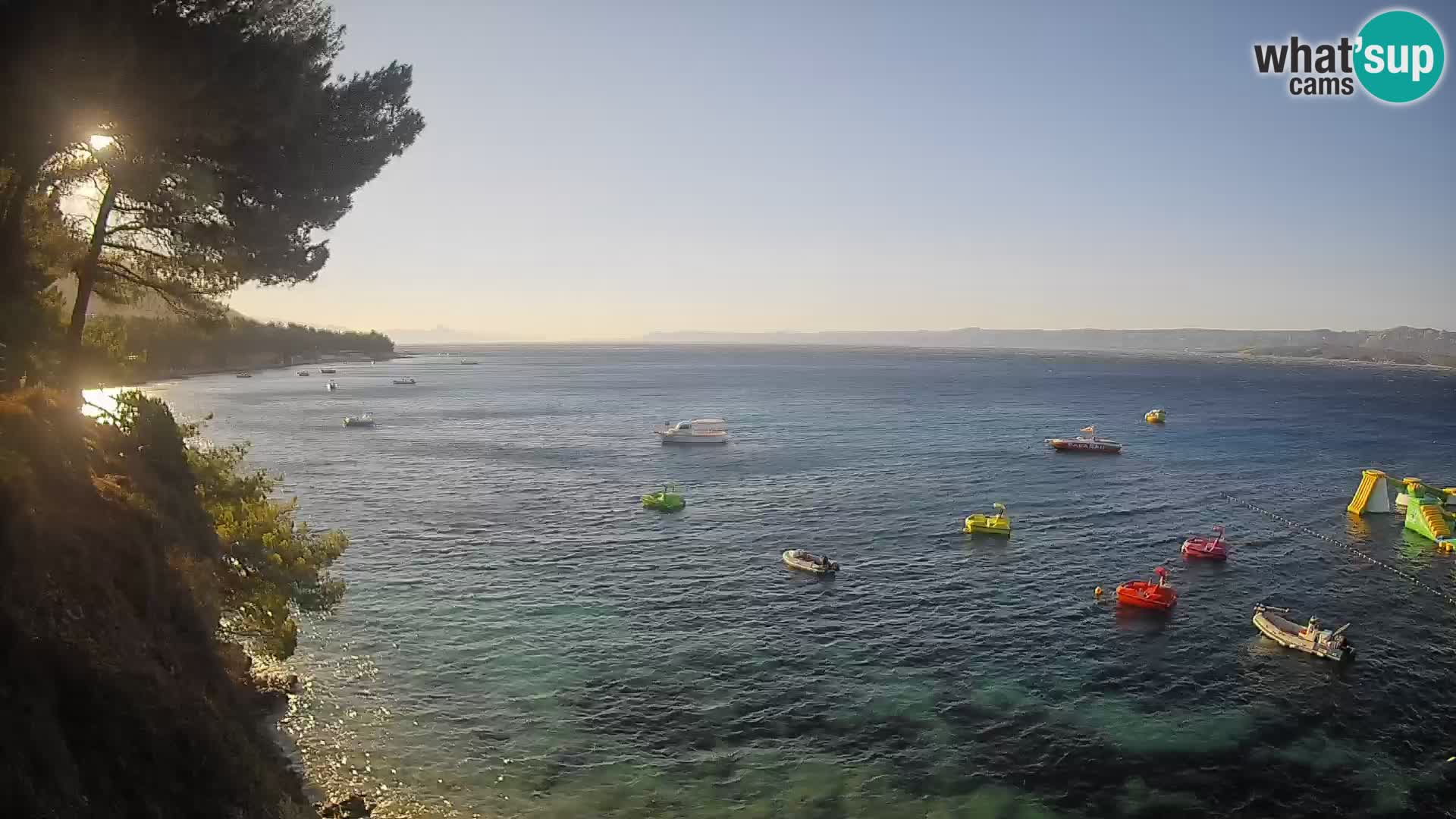 Webcam Potočine Beach Bol – Live View of Borak Beach, Brač Island