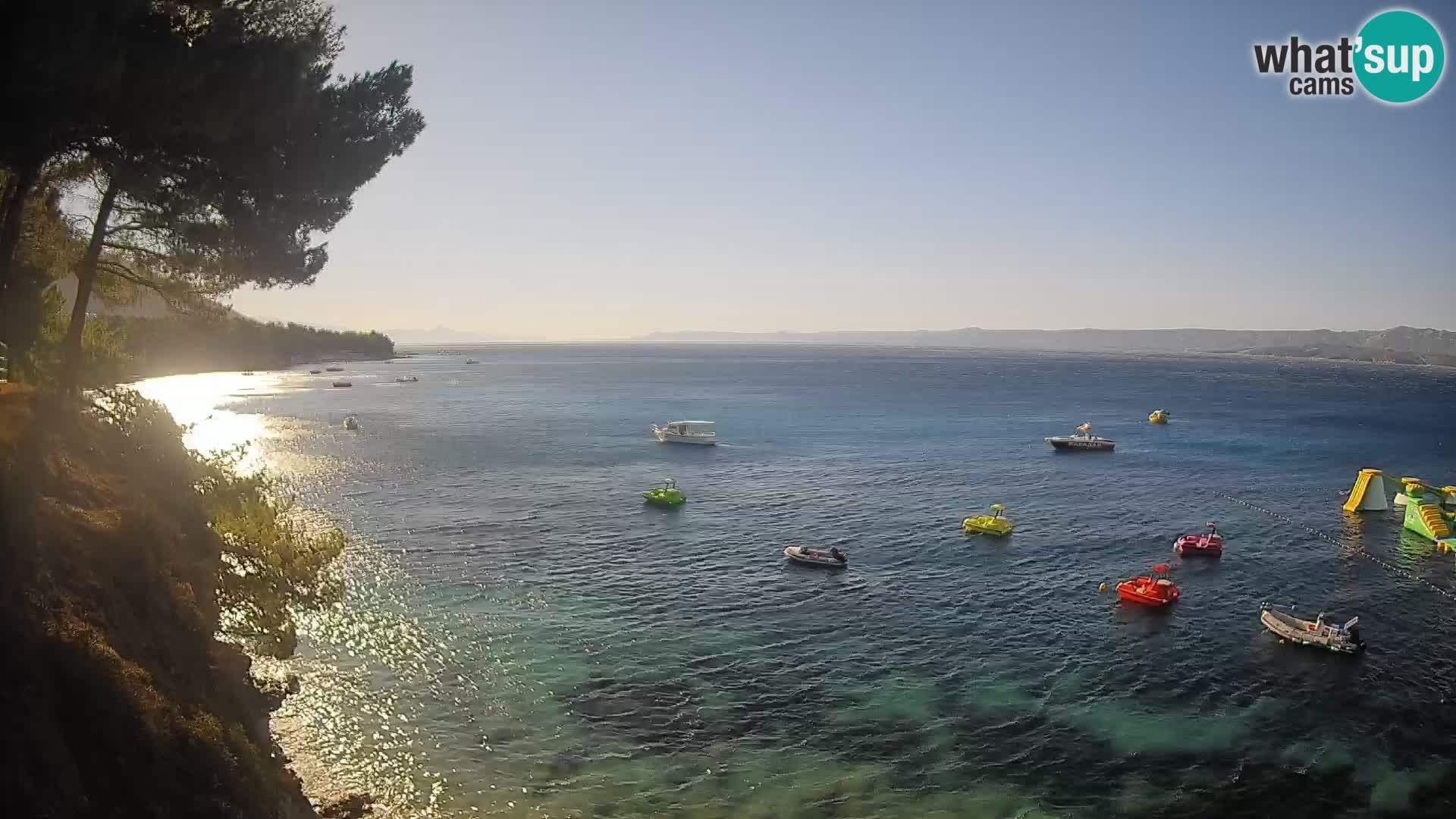Webcam Potočine Beach Bol – Live View of Borak Beach, Brač Island