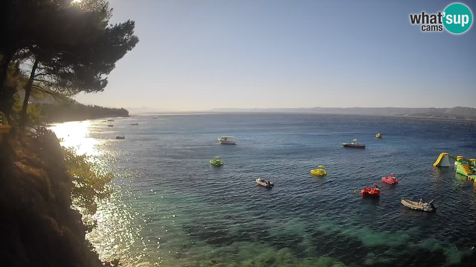 Webcam Potočine Beach Bol – Live View of Borak Beach, Brač Island