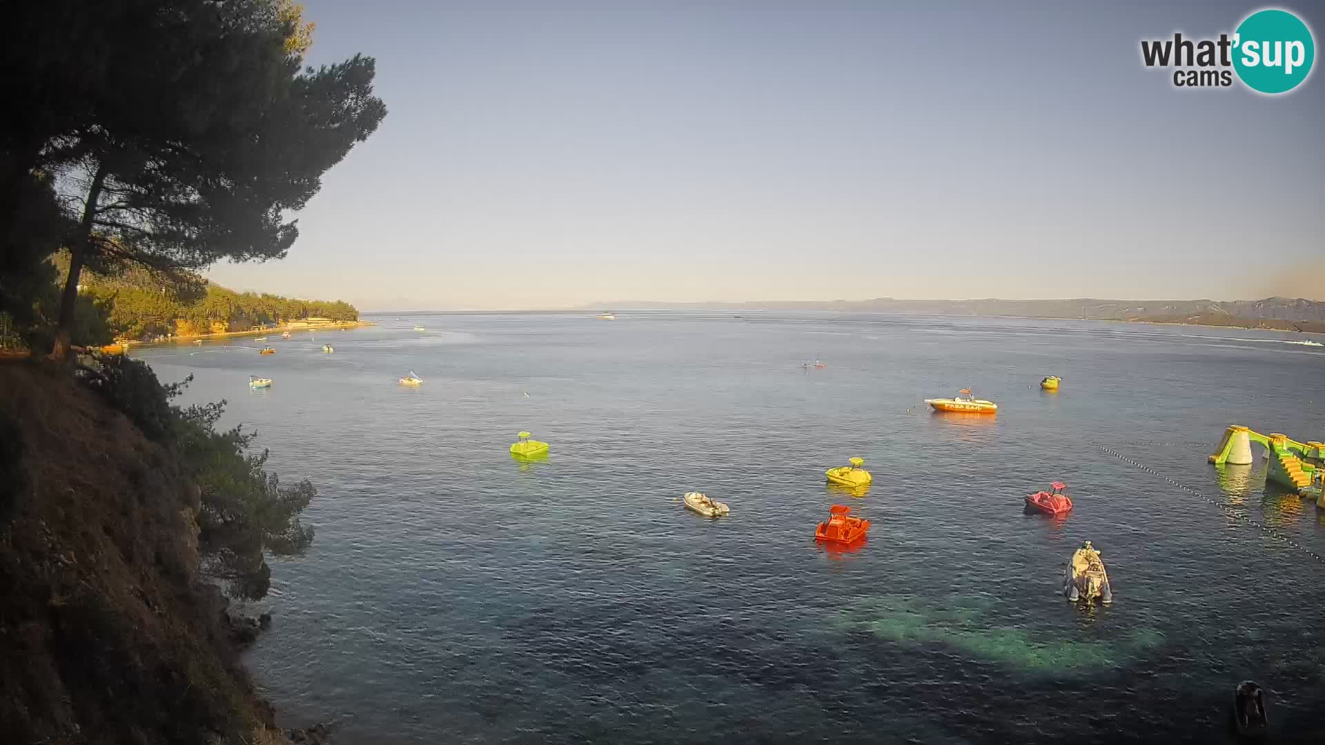 Webcam Strand Potočine Bol – Liveblick auf Borak Beach, Insel Brač