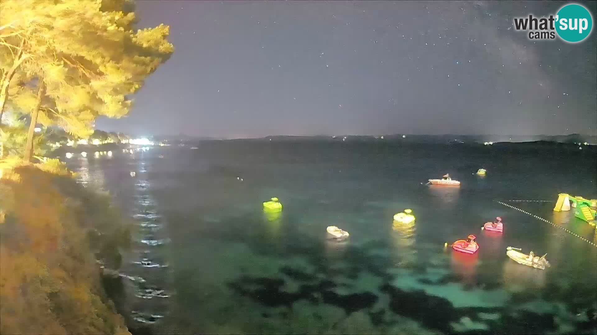 Webcam Playa Potočine Bol – Vista en vivo de Borak Beach, Isla de Brač