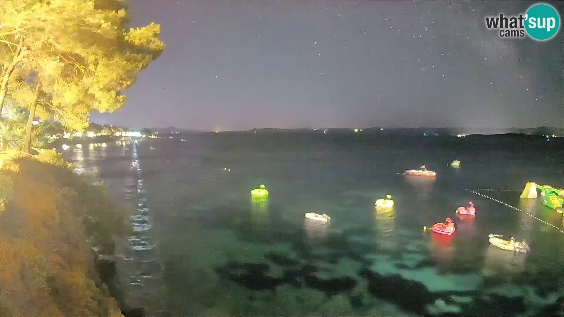 Webcam Potočine Beach Bol – Live View of Borak Beach, Brač Island