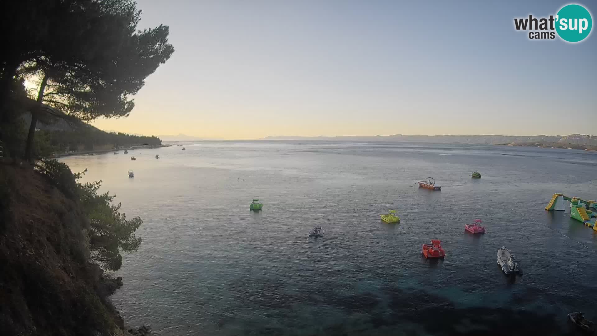 Webcam Potočine Beach Bol – Live View of Borak Beach, Brač Island