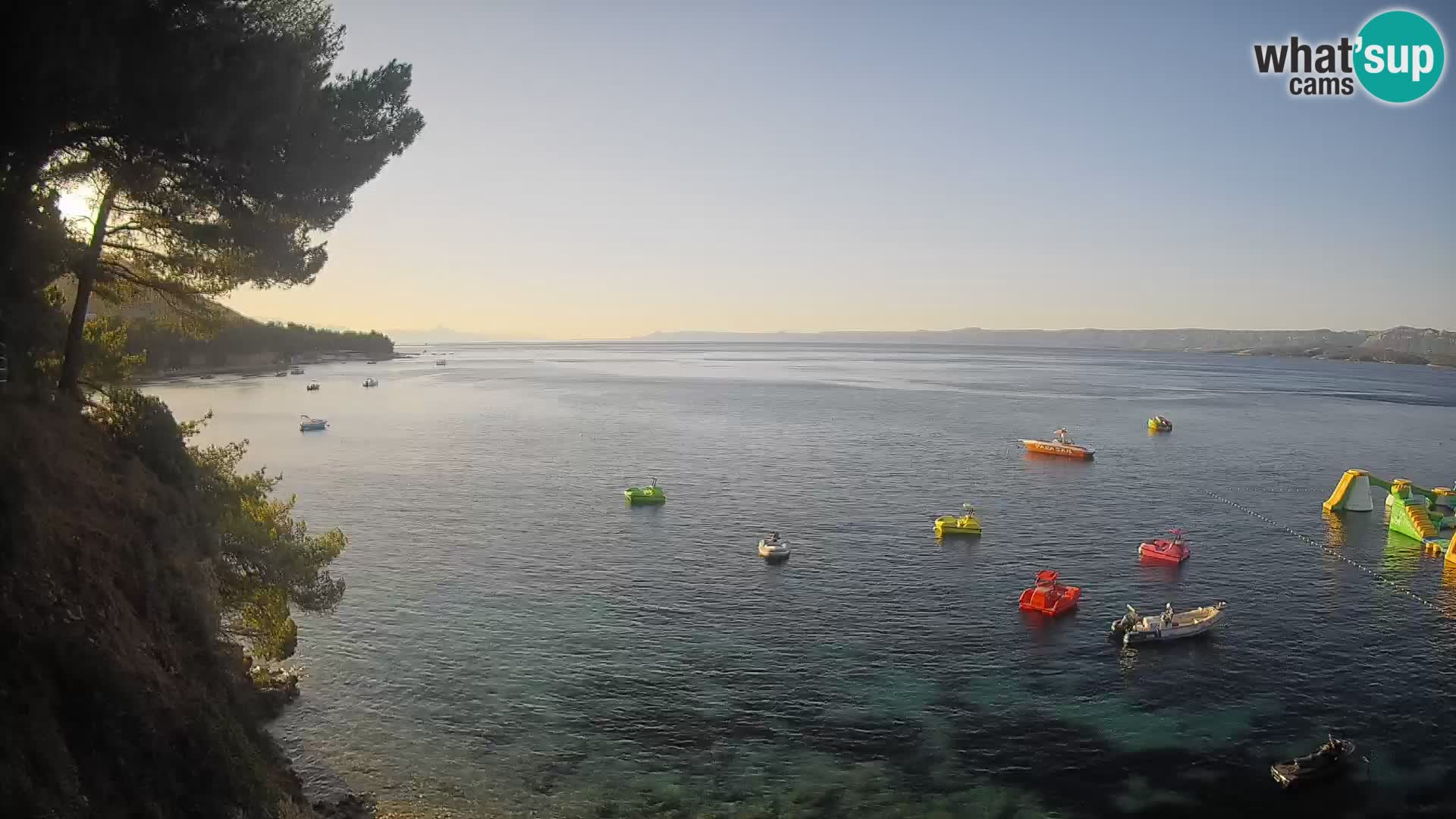 Webcam Potočine Beach Bol – Live View of Borak Beach, Brač Island