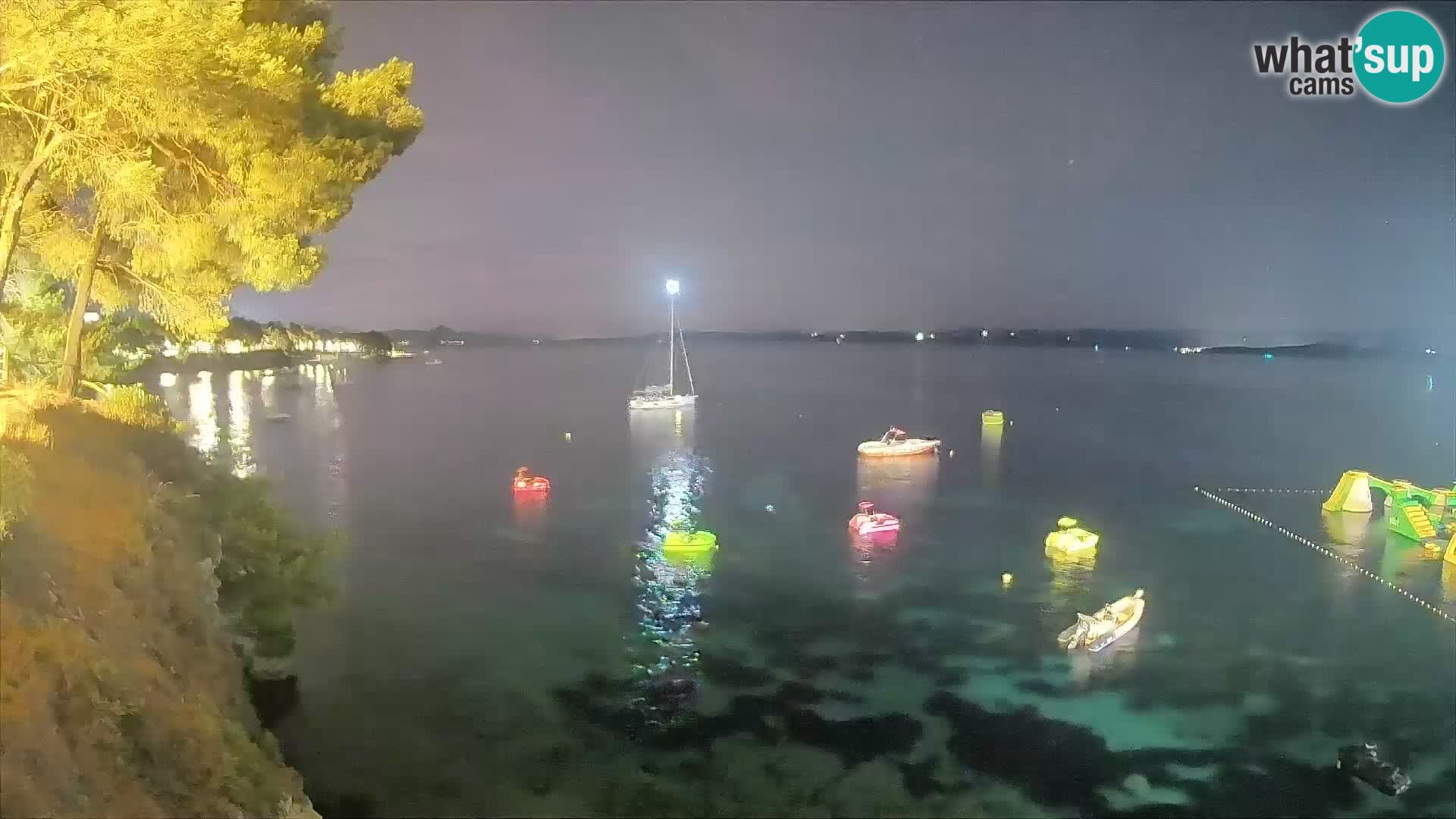 Webcam Strand Potočine Bol – Liveblick auf Borak Beach, Insel Brač