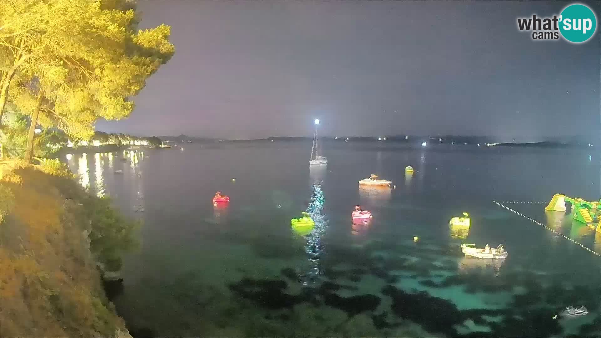 Webcam Strand Potočine Bol – Liveblick auf Borak Beach, Insel Brač