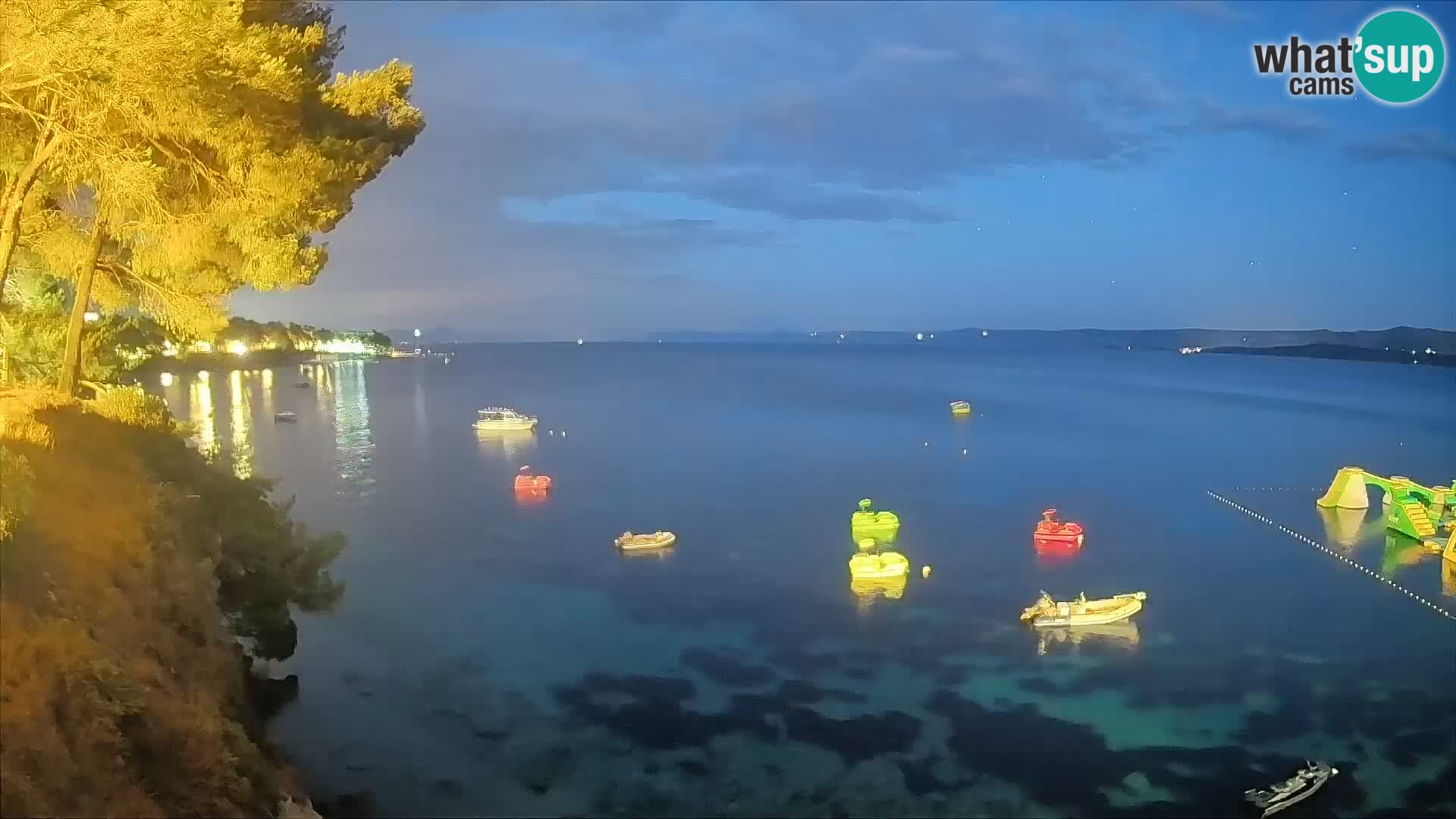Webcam Playa Potočine Bol – Vista en vivo de Borak Beach, Isla de Brač