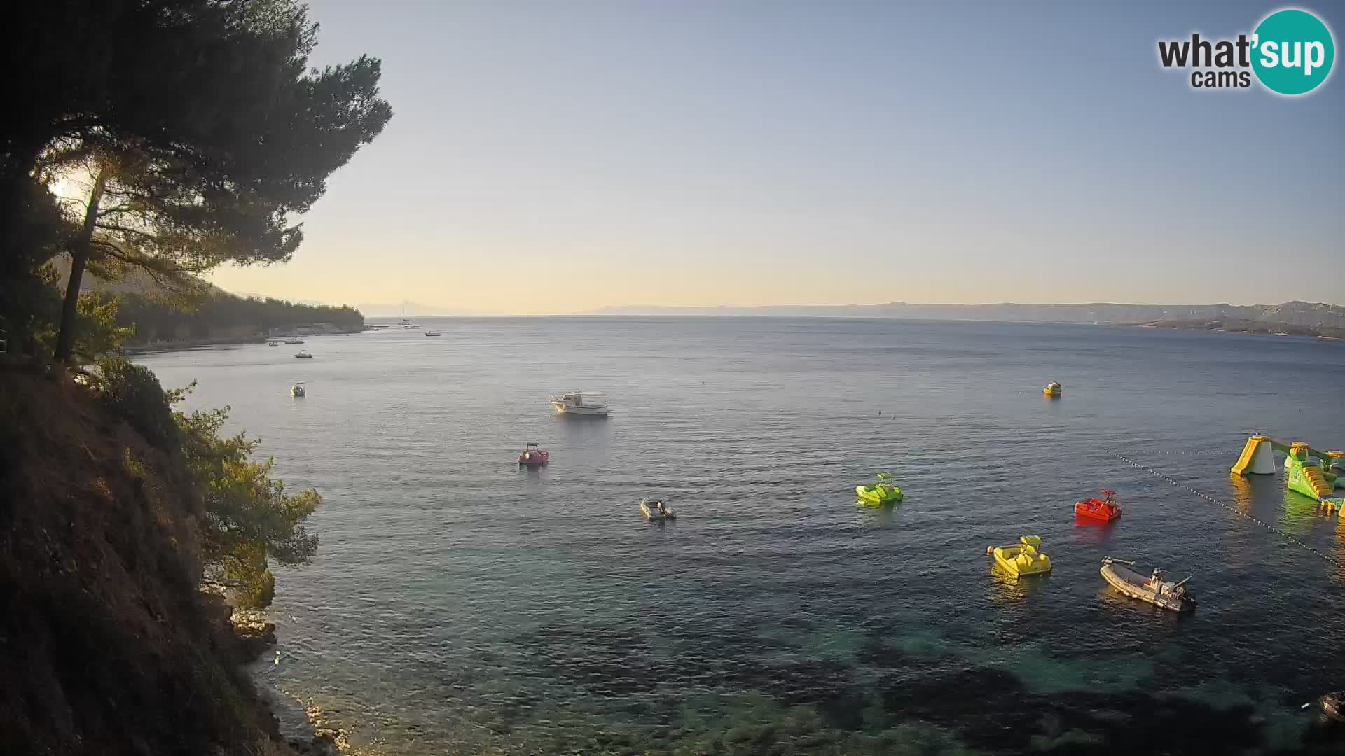 Webcam Potočine Beach Bol – Live View of Borak Beach, Brač Island
