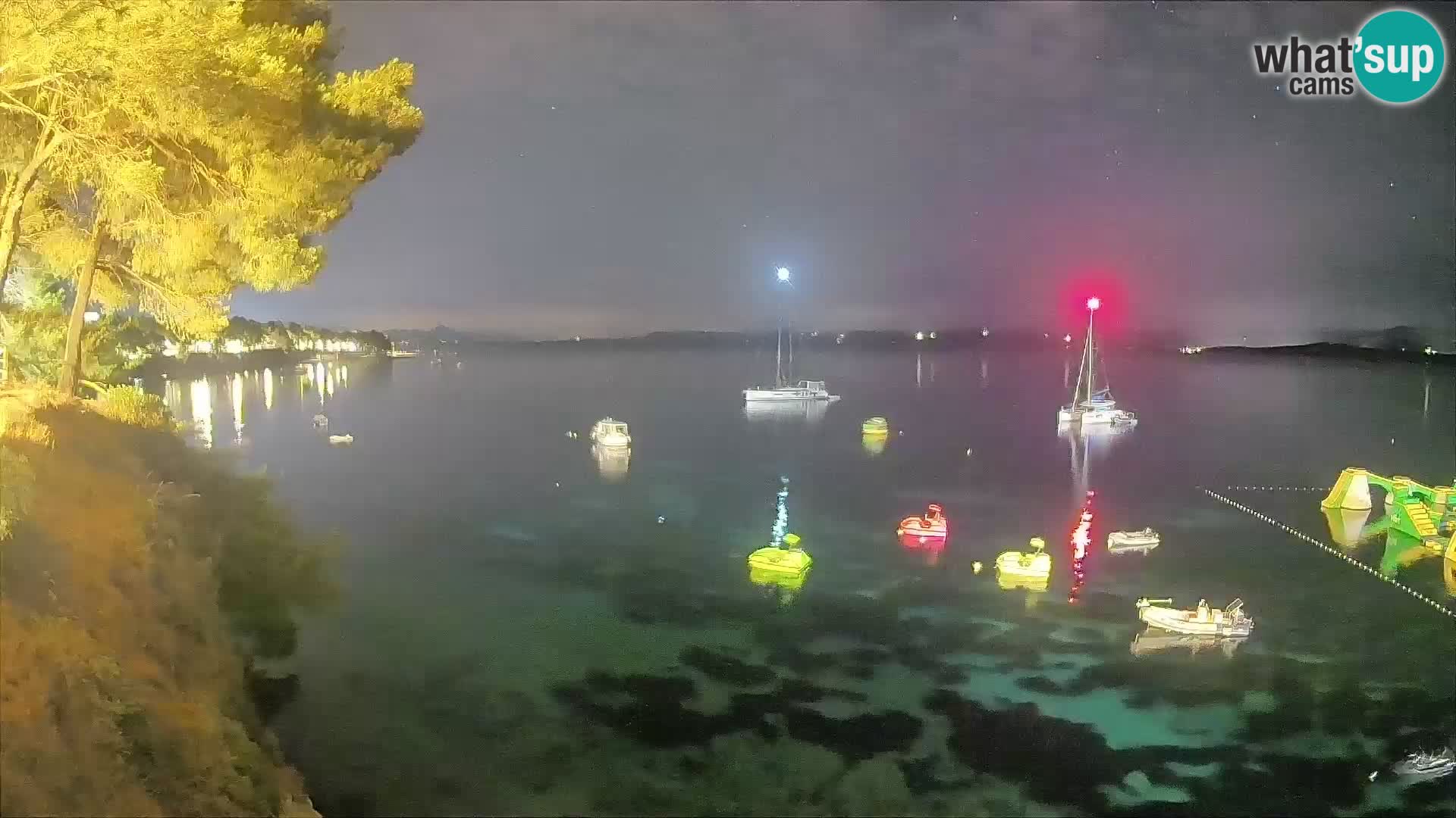 Webcam plage Potočine Bol – Vue en direct sur Borak Beach, île de Brač