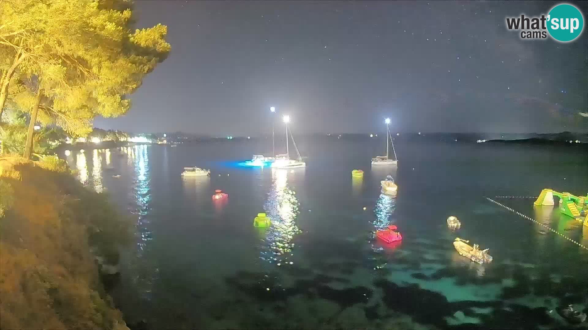 Webcam plage Potočine Bol – Vue en direct sur Borak Beach, île de Brač