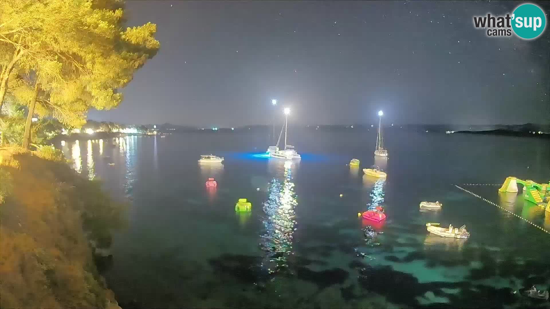 Webcam plage Potočine Bol – Vue en direct sur Borak Beach, île de Brač