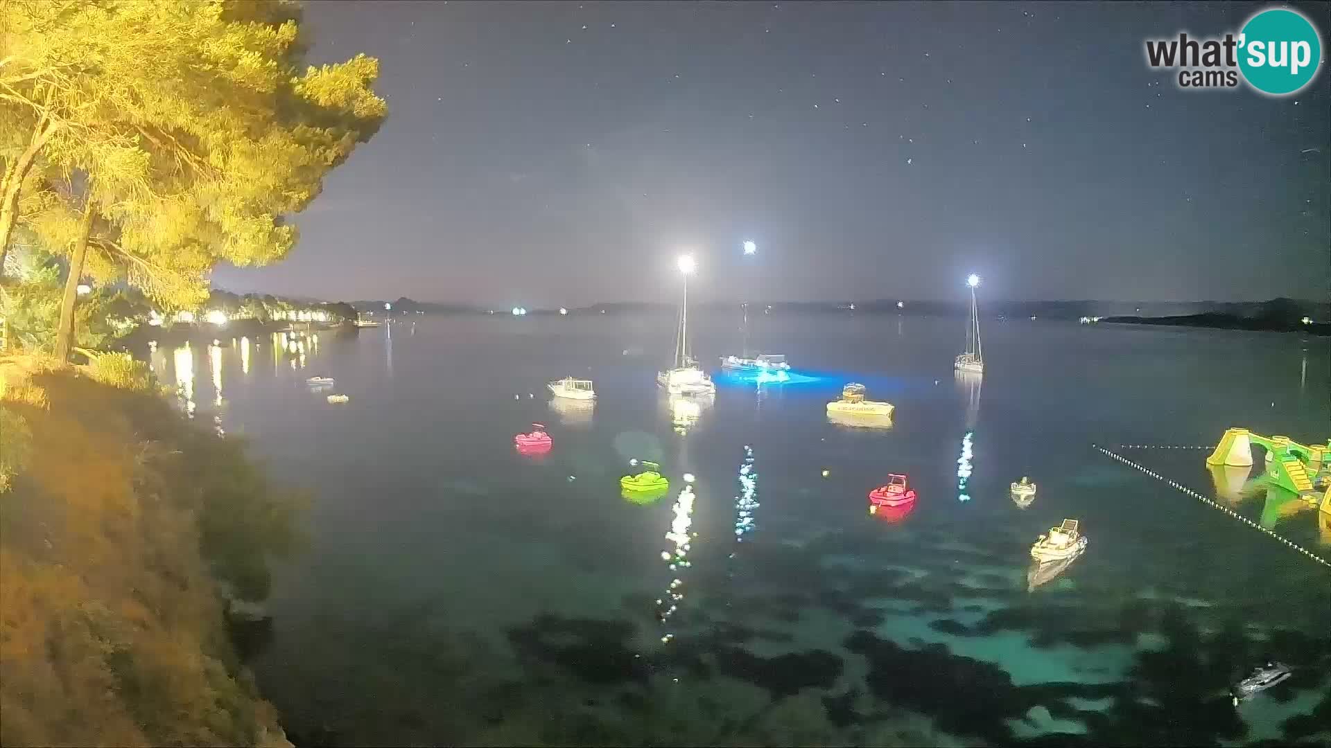 Webcam plage Potočine Bol – Vue en direct sur Borak Beach, île de Brač