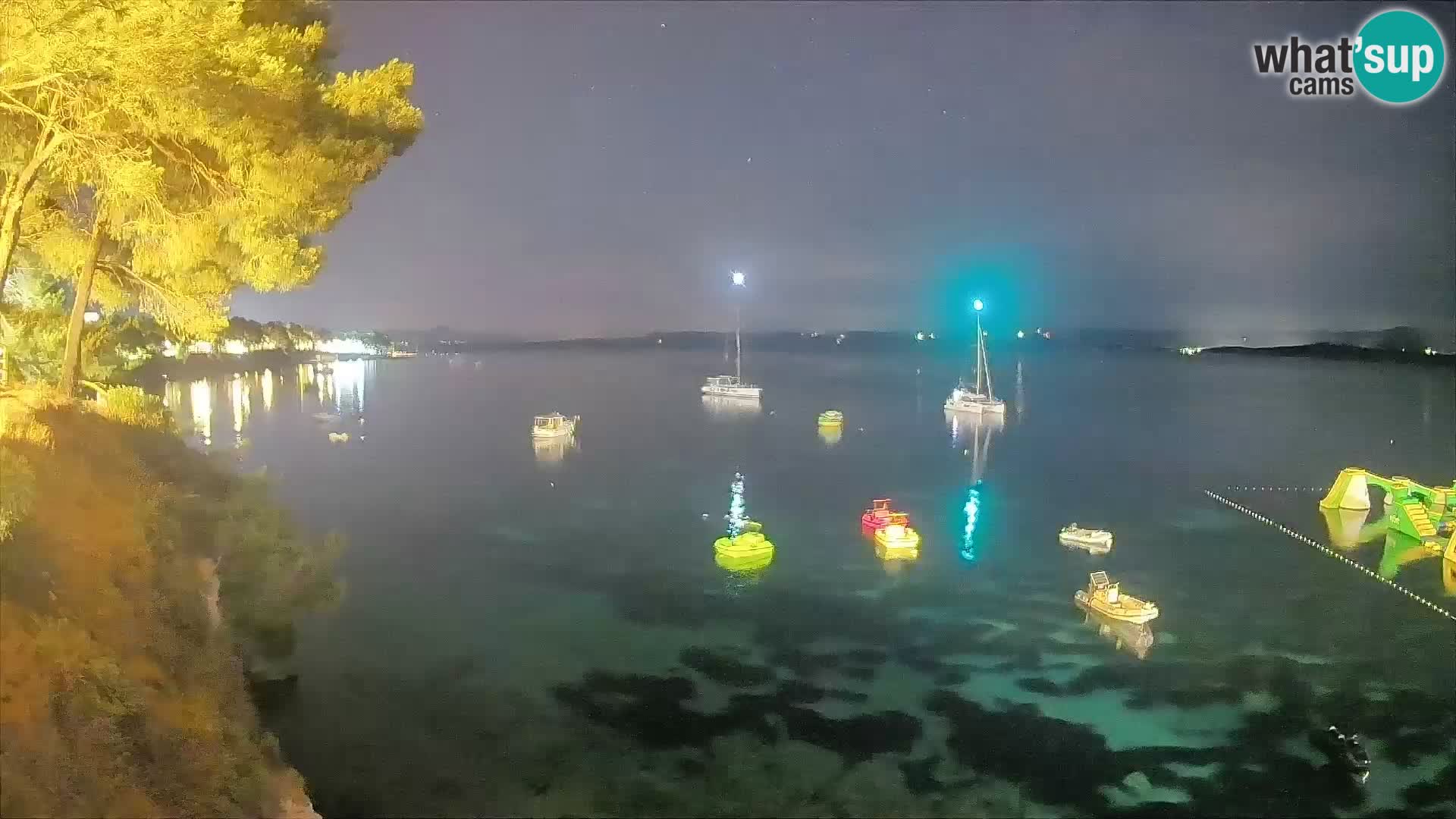 Webcam Strand Potočine Bol – Liveblick auf Borak Beach, Insel Brač