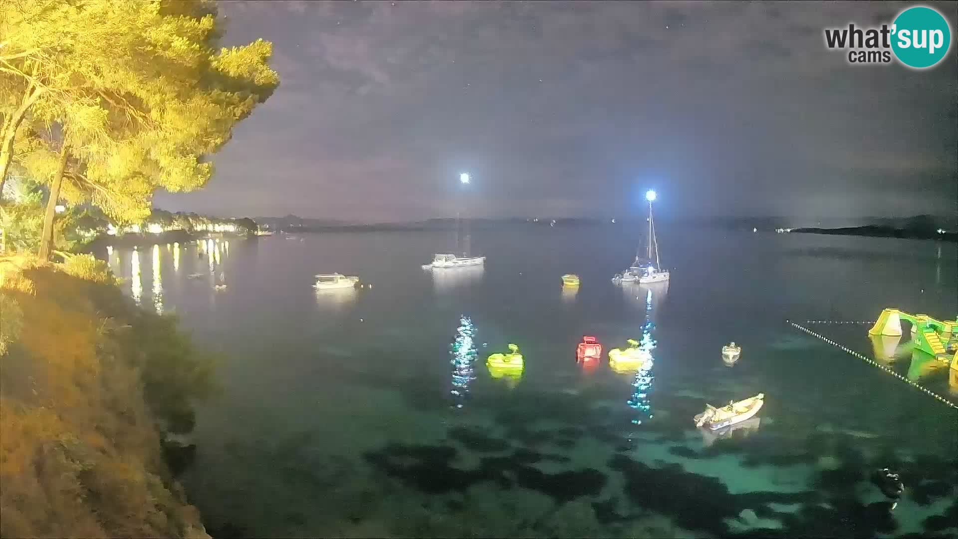Webcam Playa Potočine Bol – Vista en vivo de Borak Beach, Isla de Brač