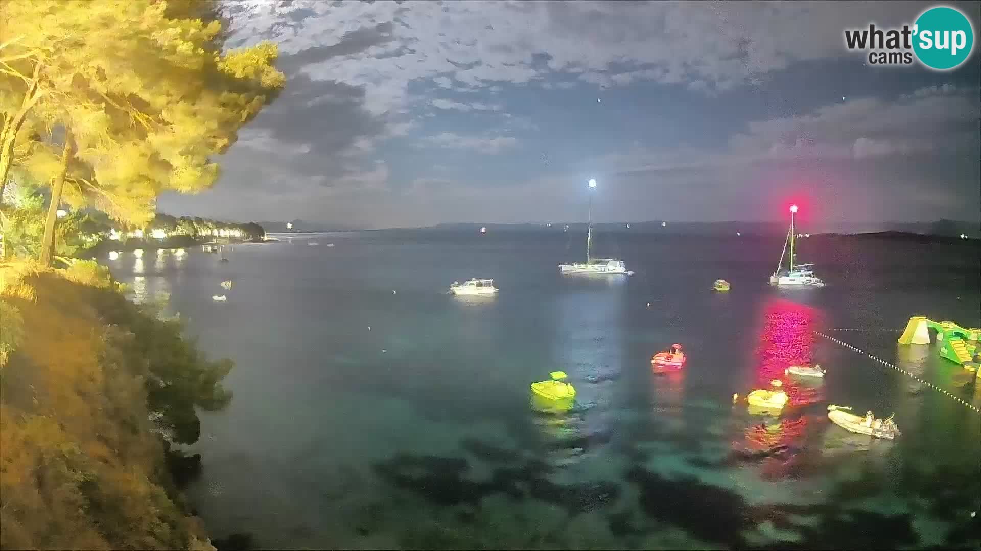 Webcam Potočine Beach Bol – Live View of Borak Beach, Brač Island