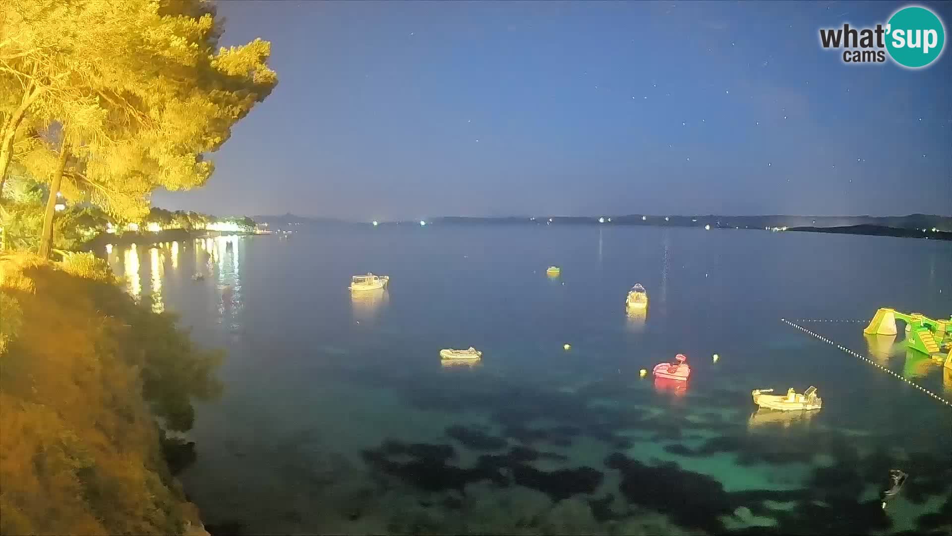 Webcam Potočine Beach Bol – Live View of Borak Beach, Brač Island