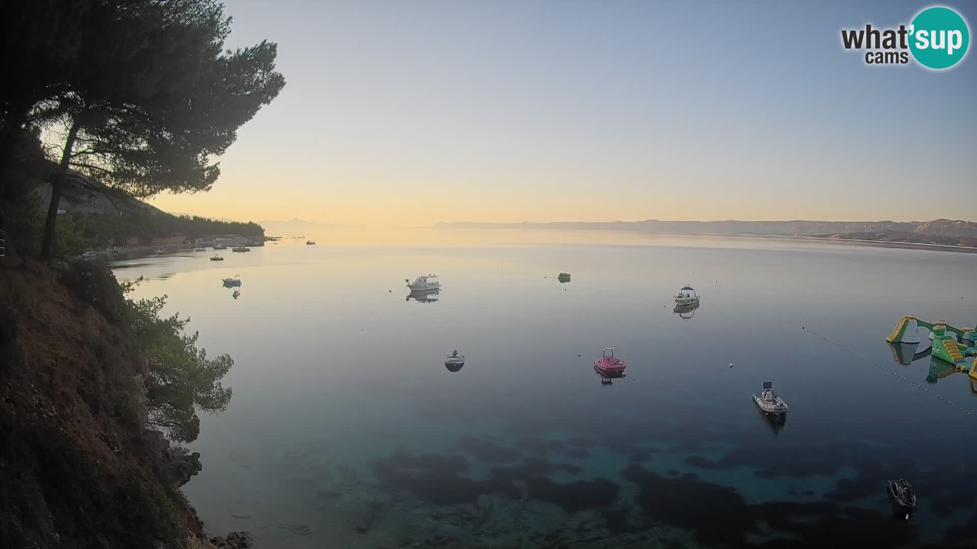 Webcam Potočine Beach Bol – Live View of Borak Beach, Brač Island