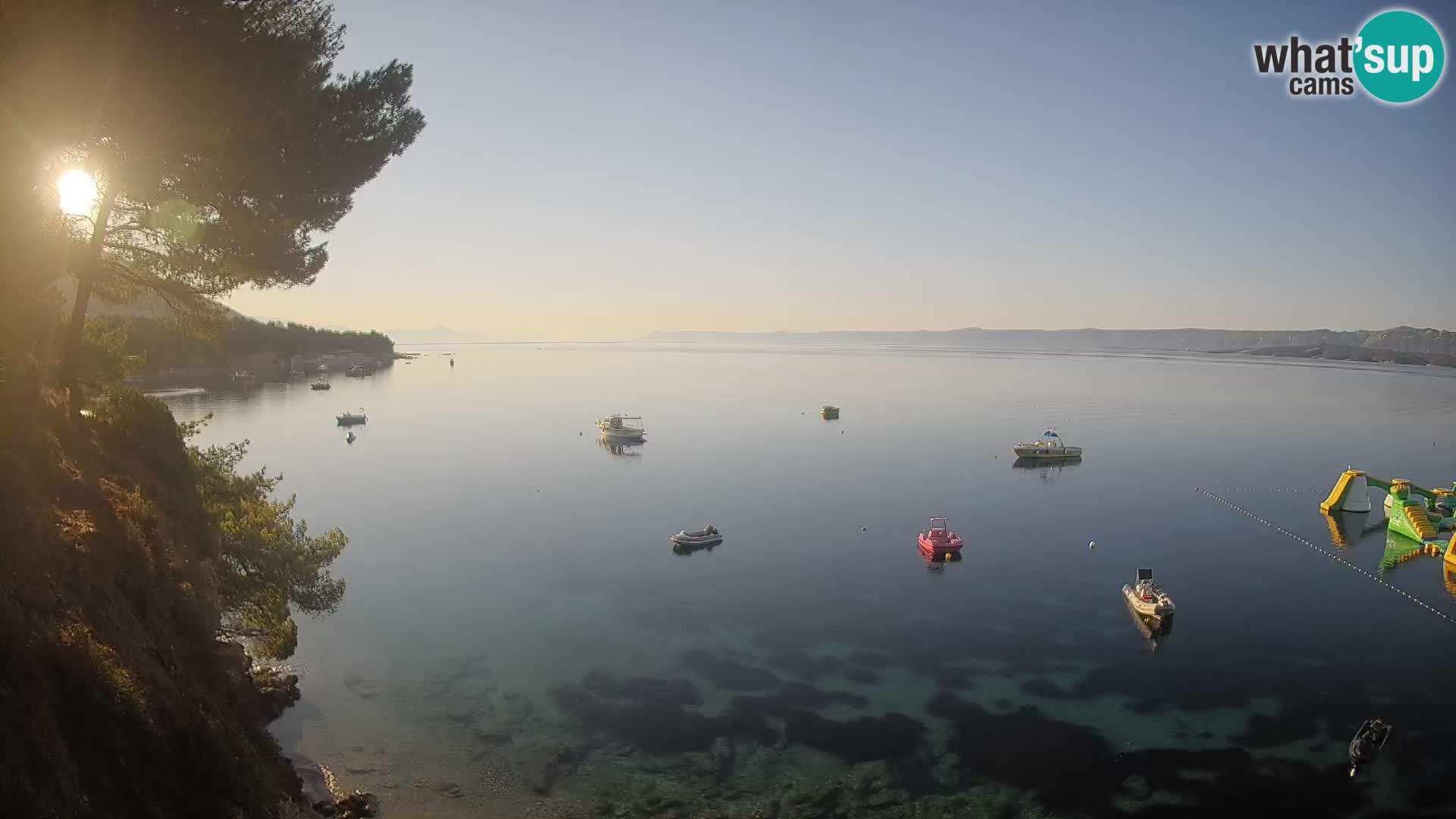 Webcam Playa Potočine Bol – Vista en vivo de Borak Beach, Isla de Brač