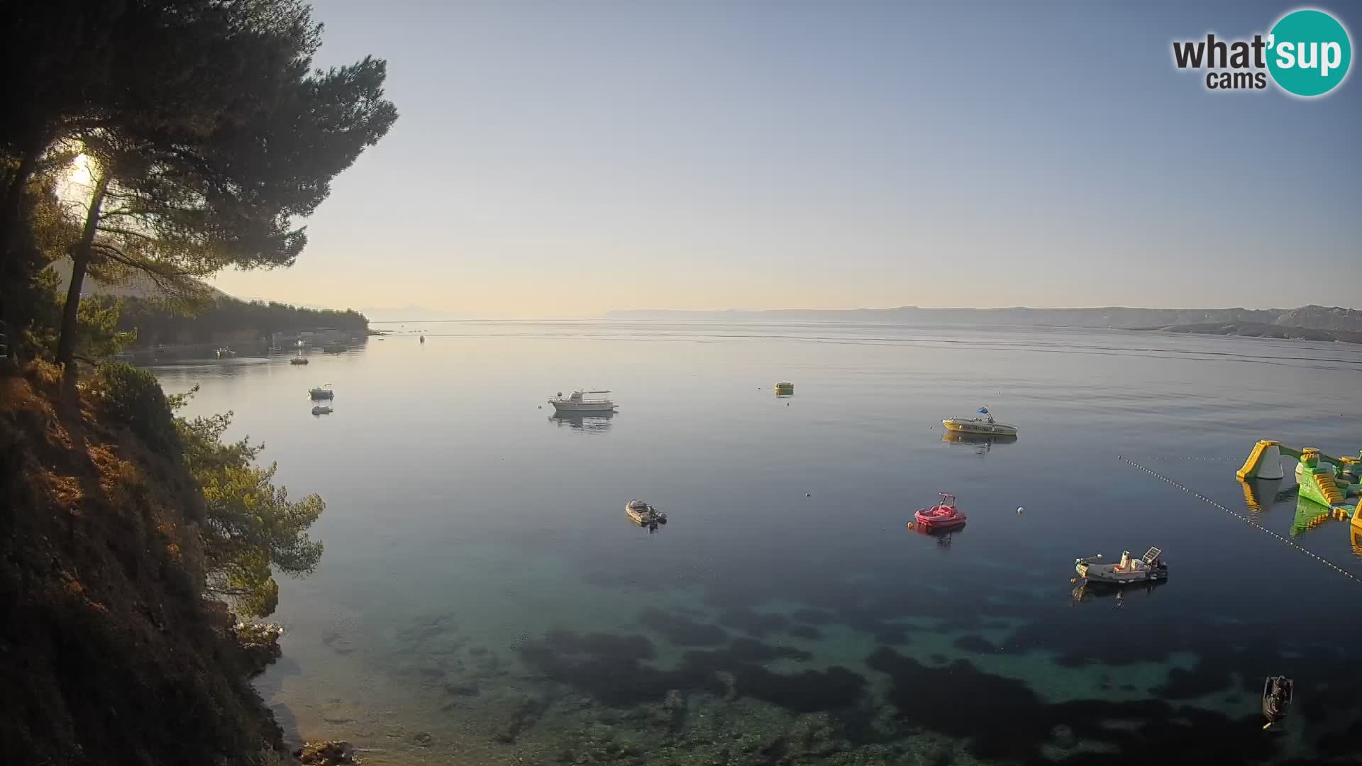 Webcam Potočine Beach Bol – Live View of Borak Beach, Brač Island
