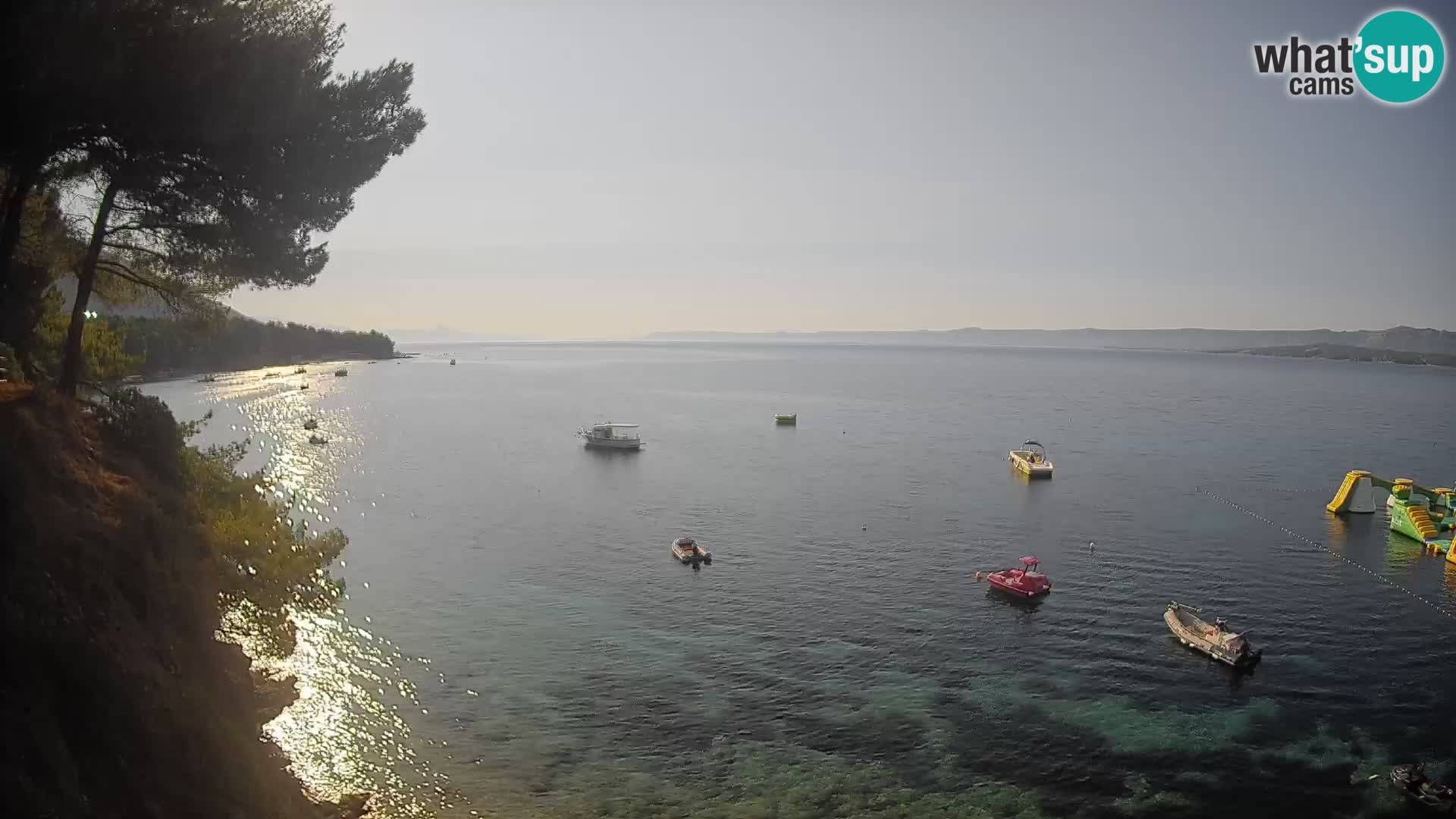 Webcam Potočine Beach Bol – Live View of Borak Beach, Brač Island