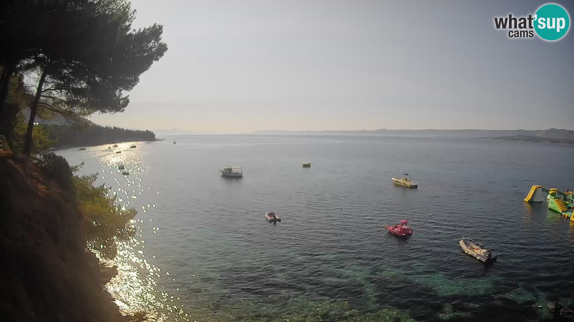 Webcam Strand Potočine Bol – Liveblick auf Borak Beach, Insel Brač