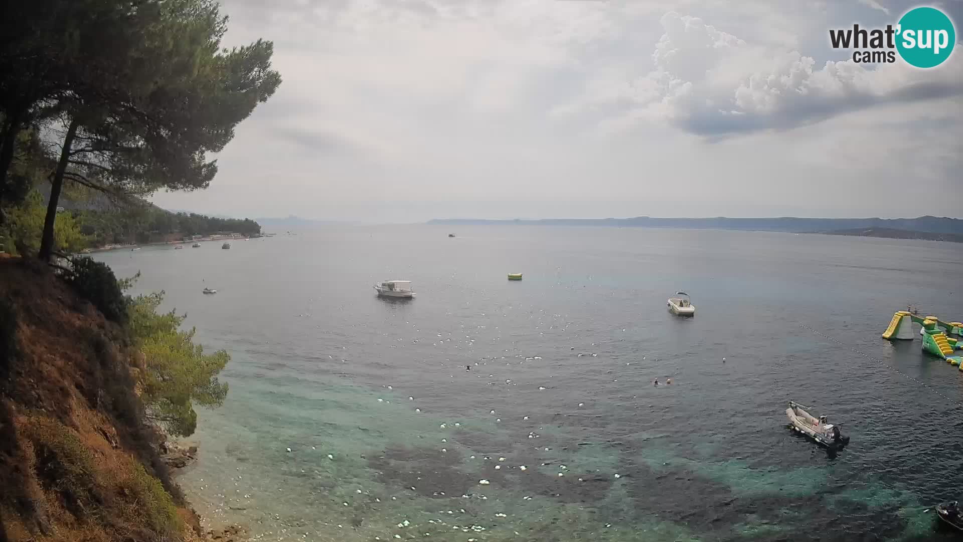 Webcam Strand Potočine Bol – Liveblick auf Borak Beach, Insel Brač