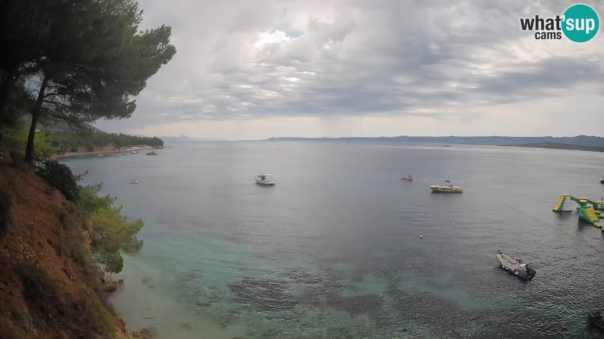 Webcam Playa Potočine Bol – Vista en vivo de Borak Beach, Isla de Brač