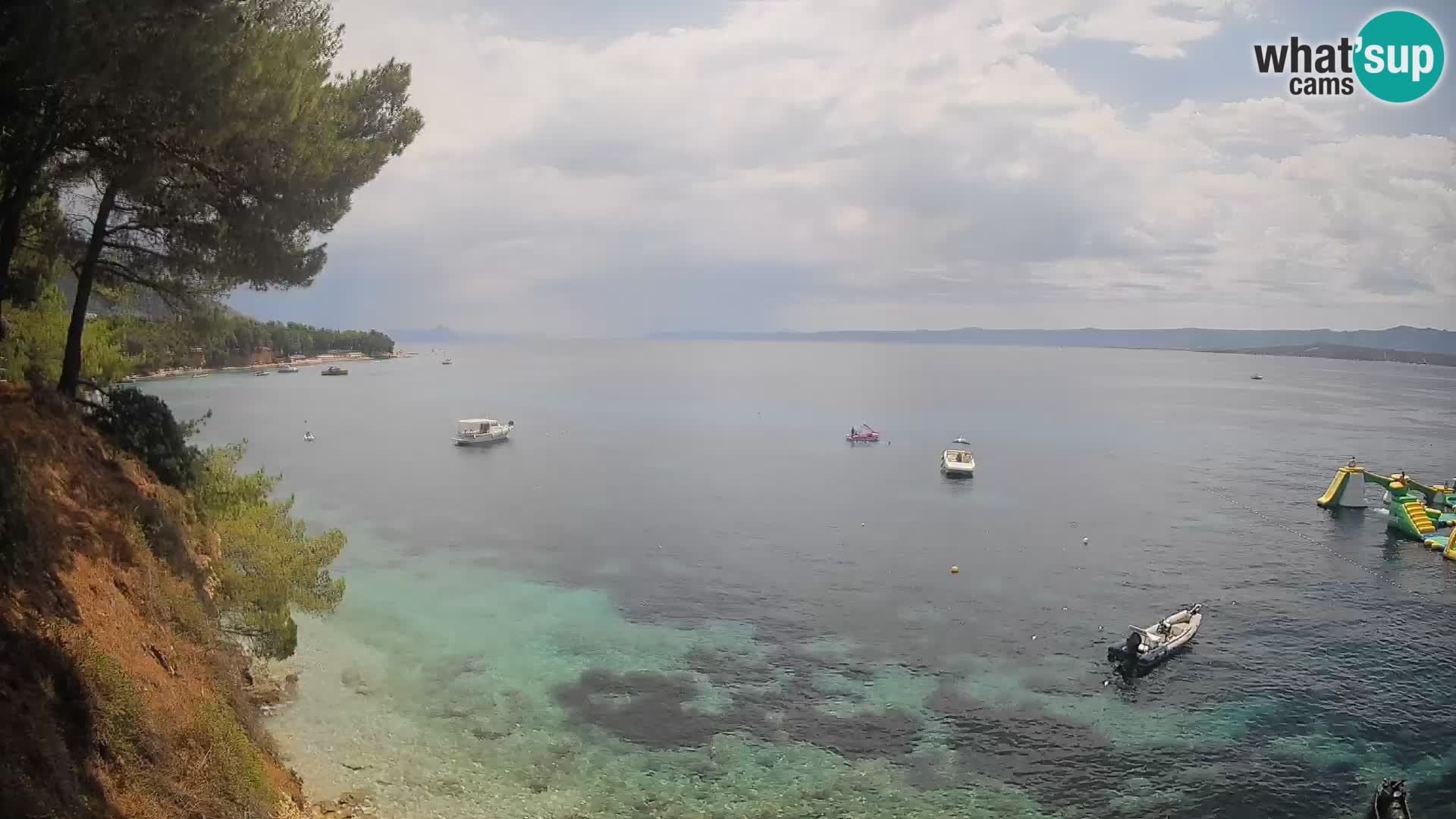Webcam Strand Potočine Bol – Liveblick auf Borak Beach, Insel Brač