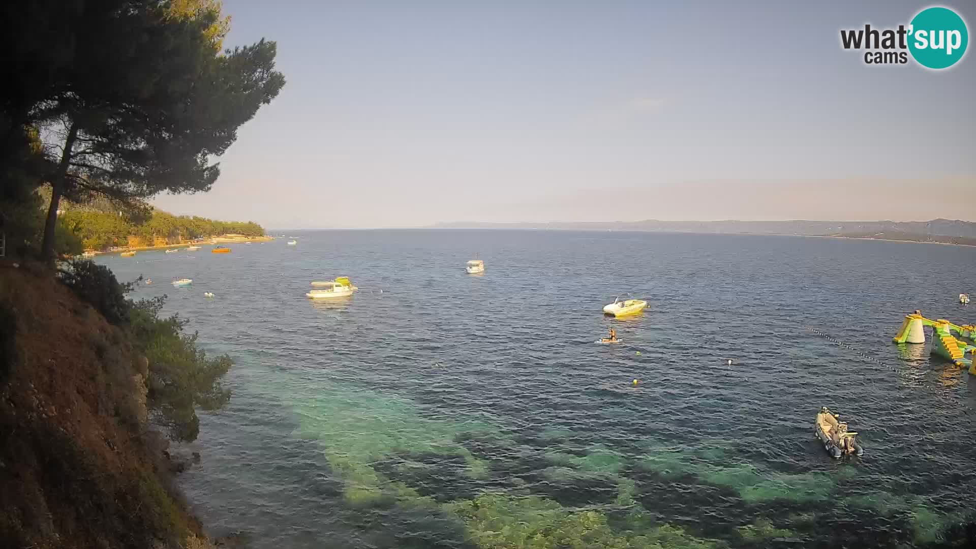 Webcam Playa Potočine Bol – Vista en vivo de Borak Beach, Isla de Brač