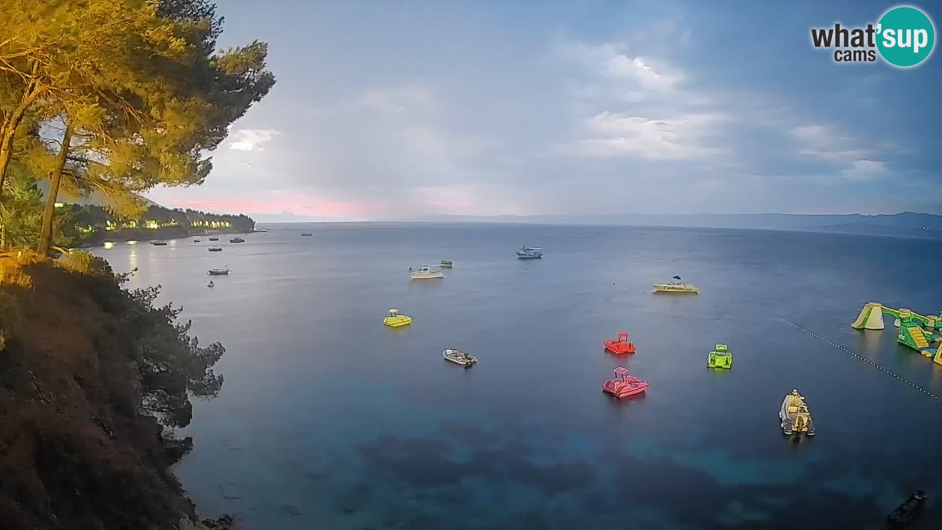 Webcam plage Potočine Bol – Vue en direct sur Borak Beach, île de Brač