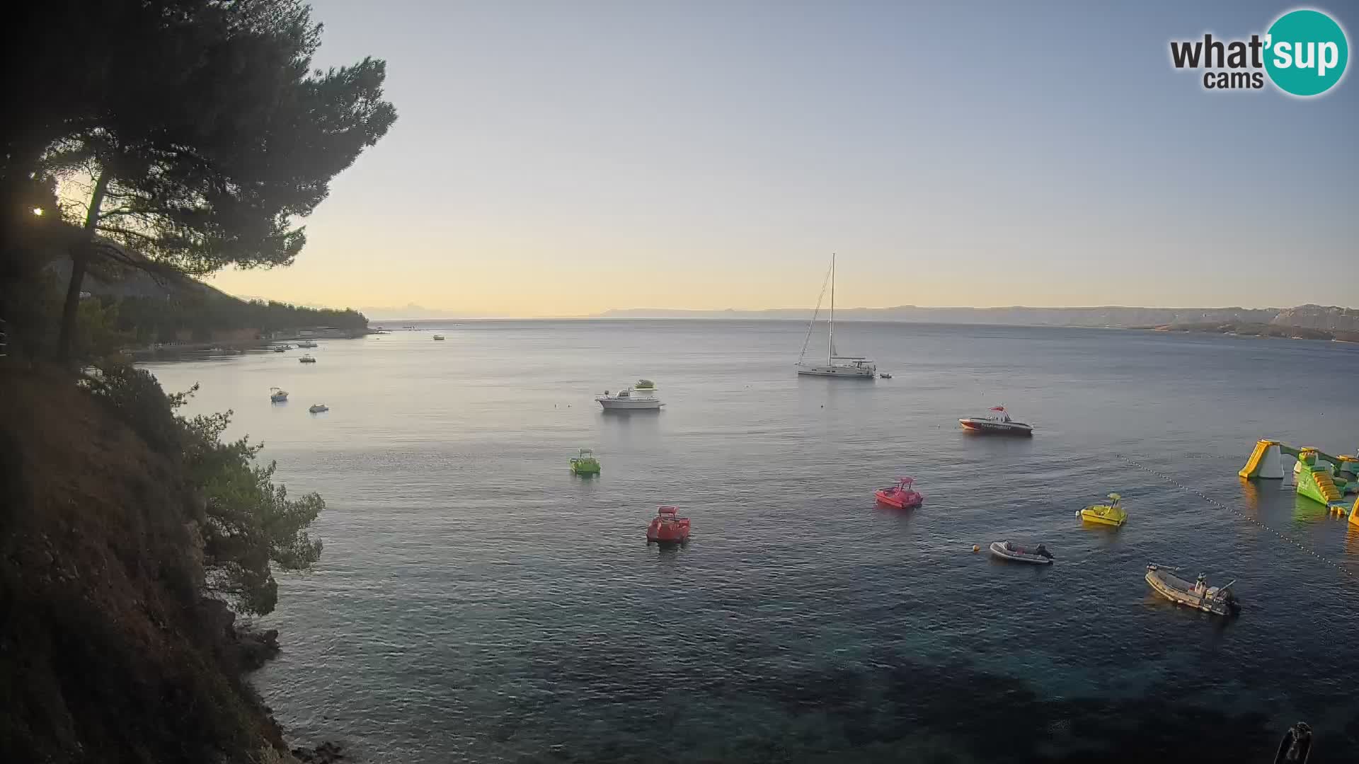 Webcam Potočine Beach Bol – Live View of Borak Beach, Brač Island