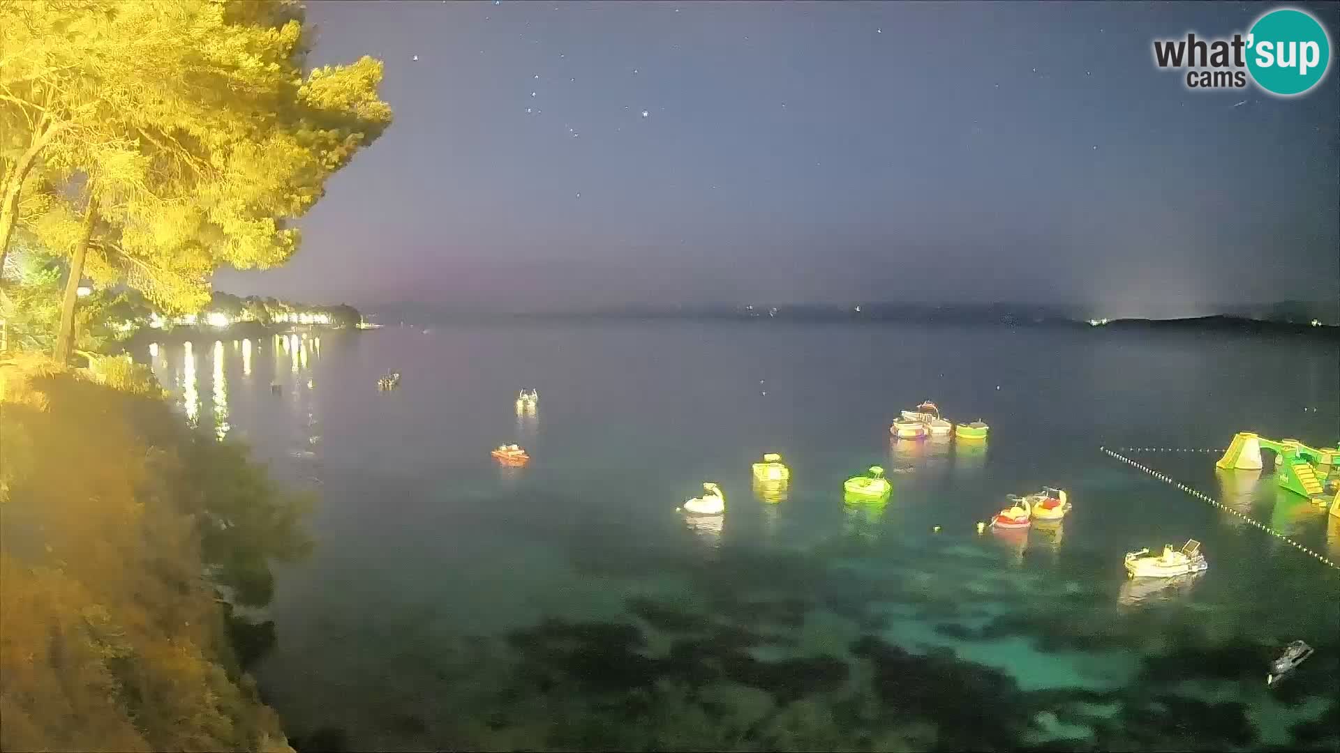 Webcam Strand Potočine Bol – Liveblick auf Borak Beach, Insel Brač