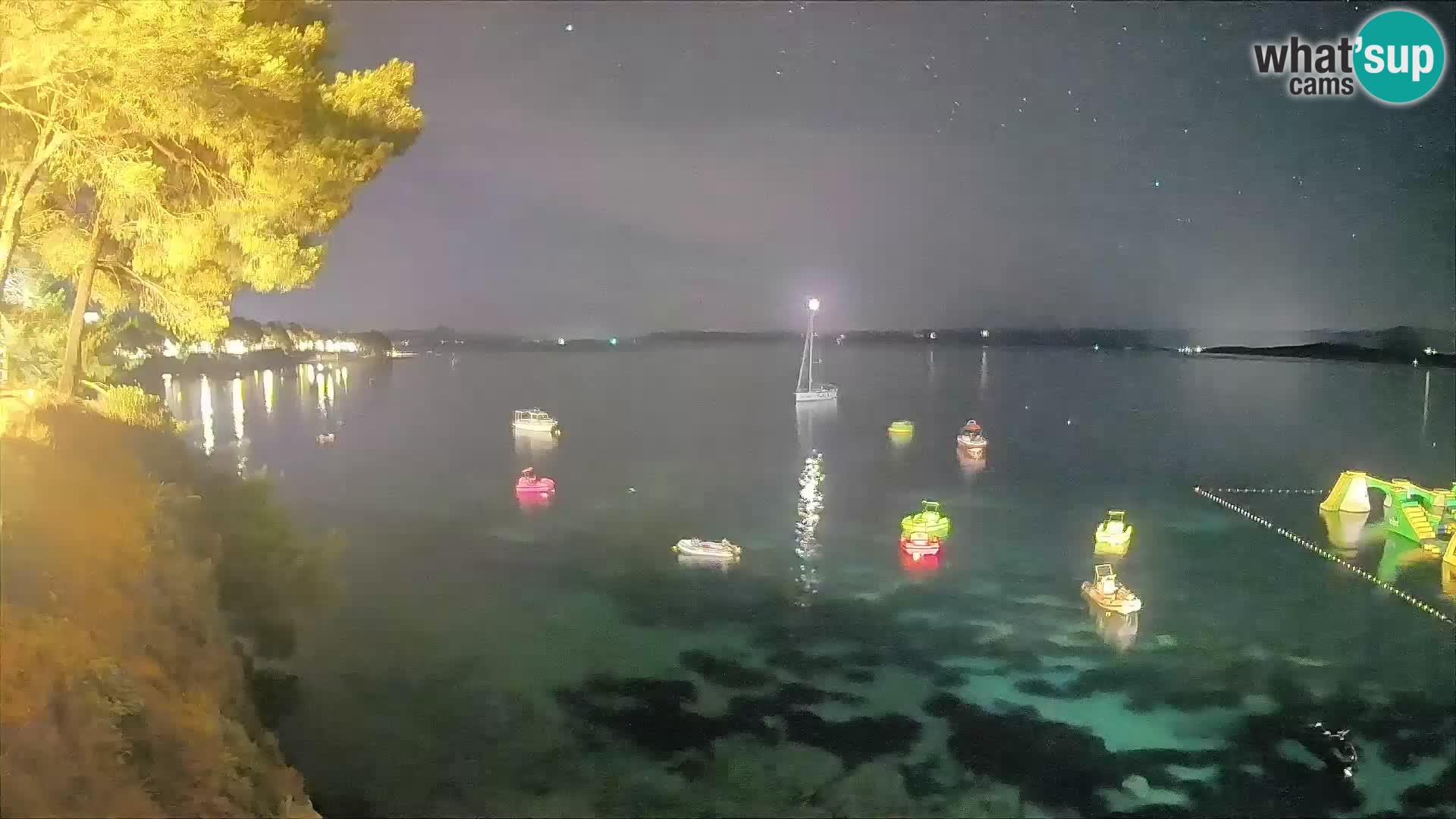 Webcam Strand Potočine Bol – Liveblick auf Borak Beach, Insel Brač