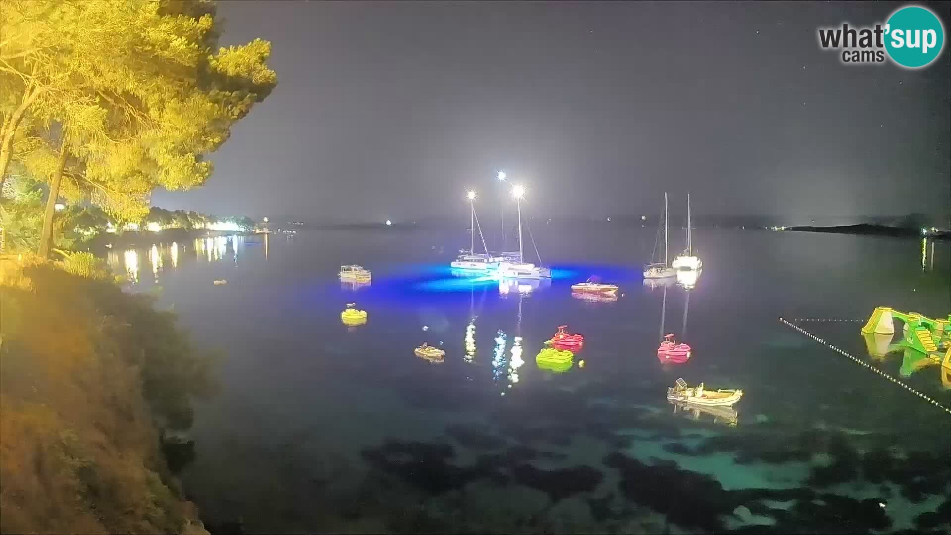 Webcam Potočine Beach Bol – Live View of Borak Beach, Brač Island