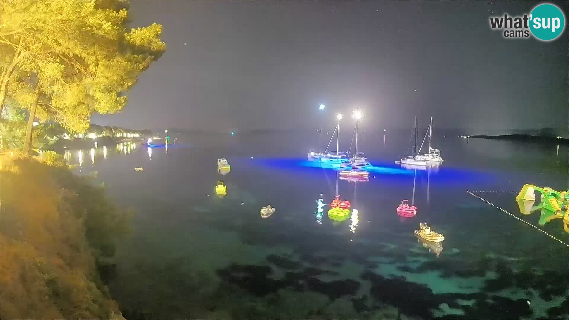 Webcam Potočine Beach Bol – Live View of Borak Beach, Brač Island