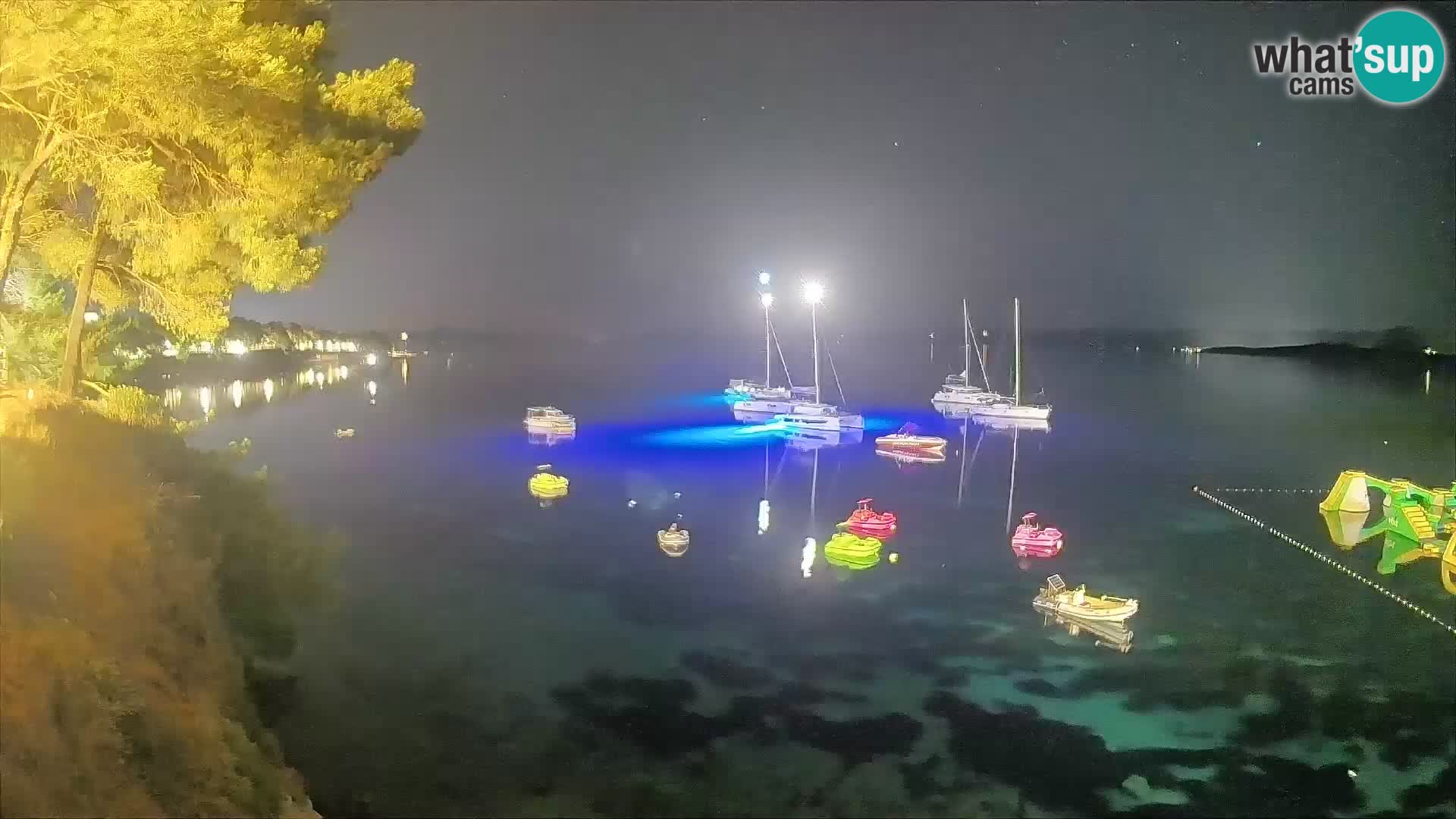 Webcam plage Potočine Bol – Vue en direct sur Borak Beach, île de Brač