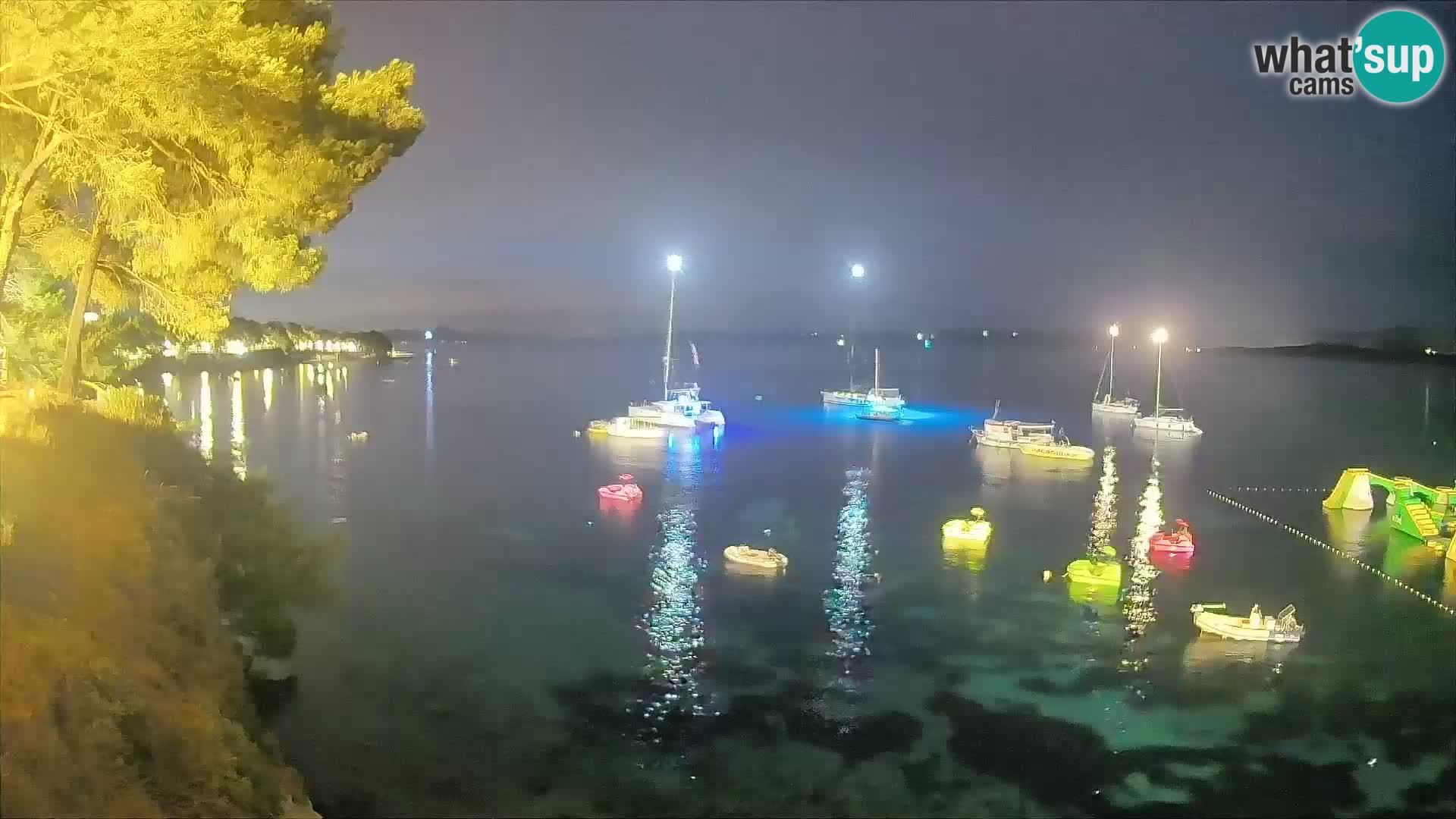 Webcam Playa Potočine Bol – Vista en vivo de Borak Beach, Isla de Brač
