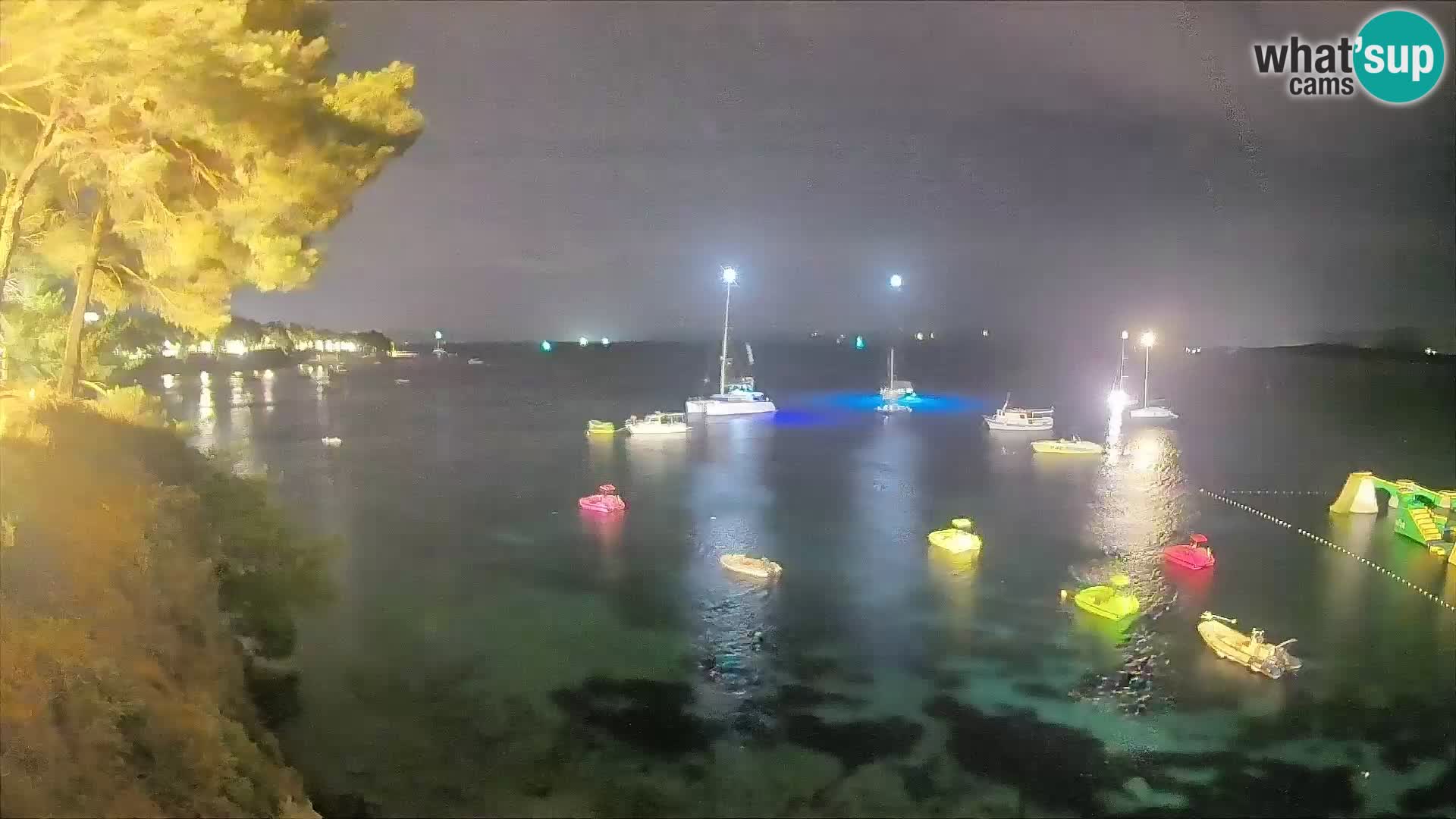 Webcam Potočine Beach Bol – Live View of Borak Beach, Brač Island
