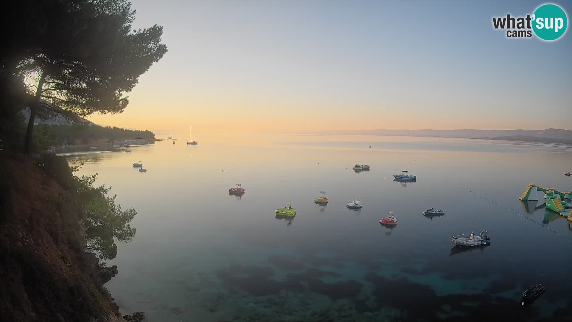 Webcam Potočine Beach Bol – Live View of Borak Beach, Brač Island