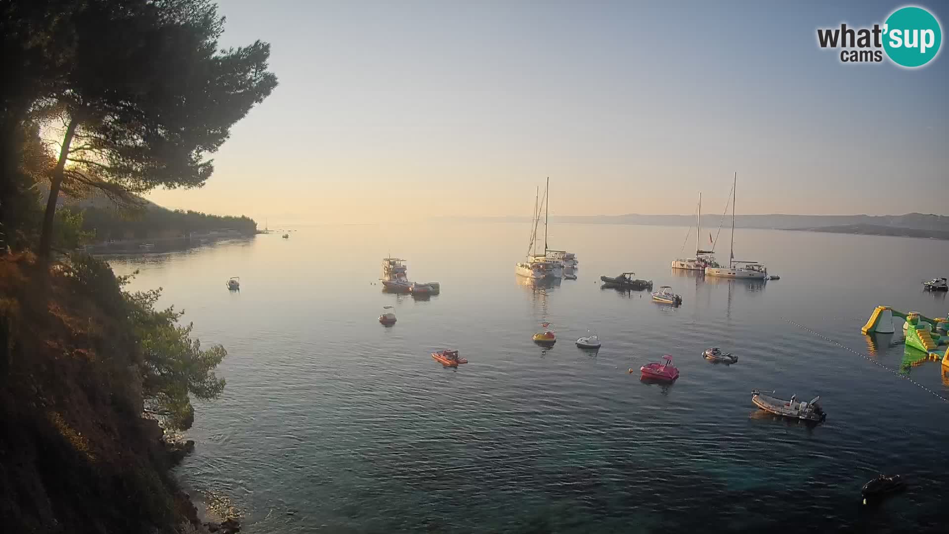 Webcam Strand Potočine Bol – Liveblick auf Borak Beach, Insel Brač