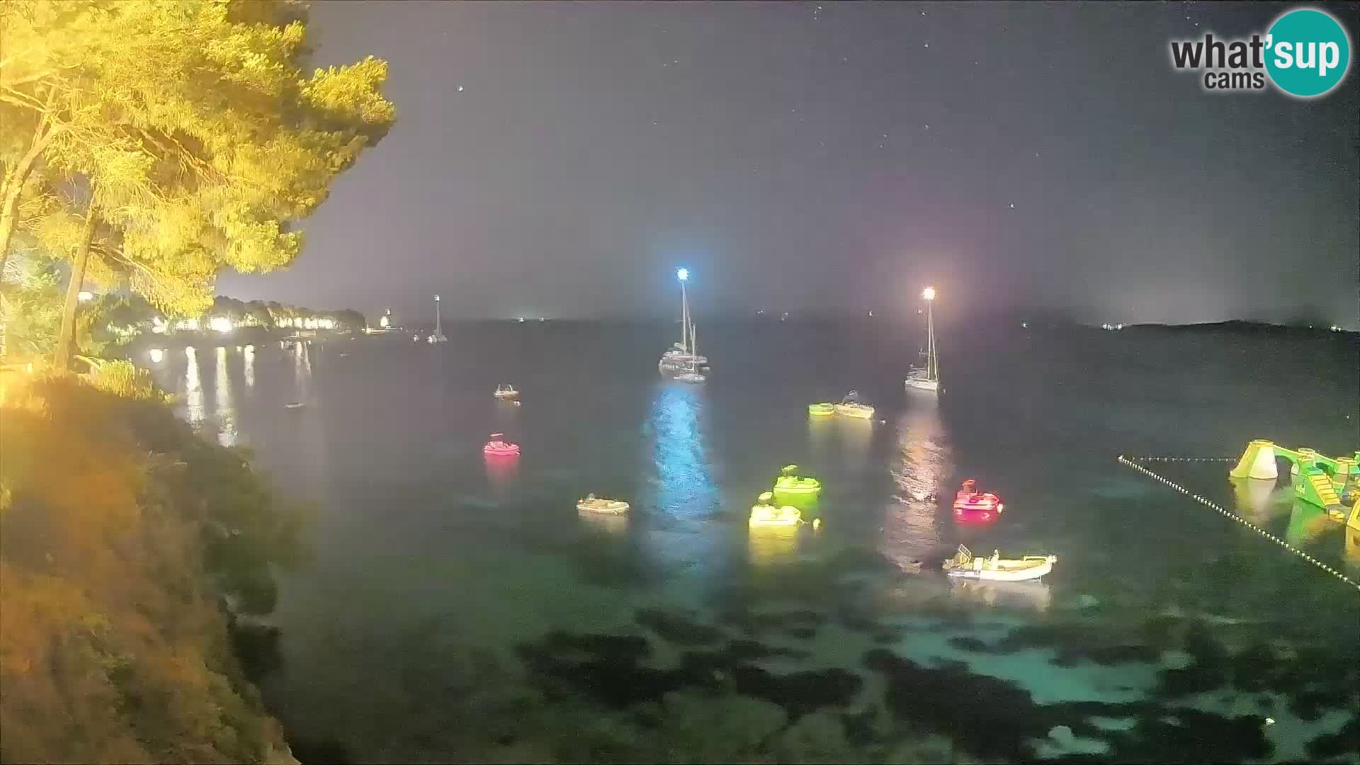 Webcam Strand Potočine Bol – Liveblick auf Borak Beach, Insel Brač