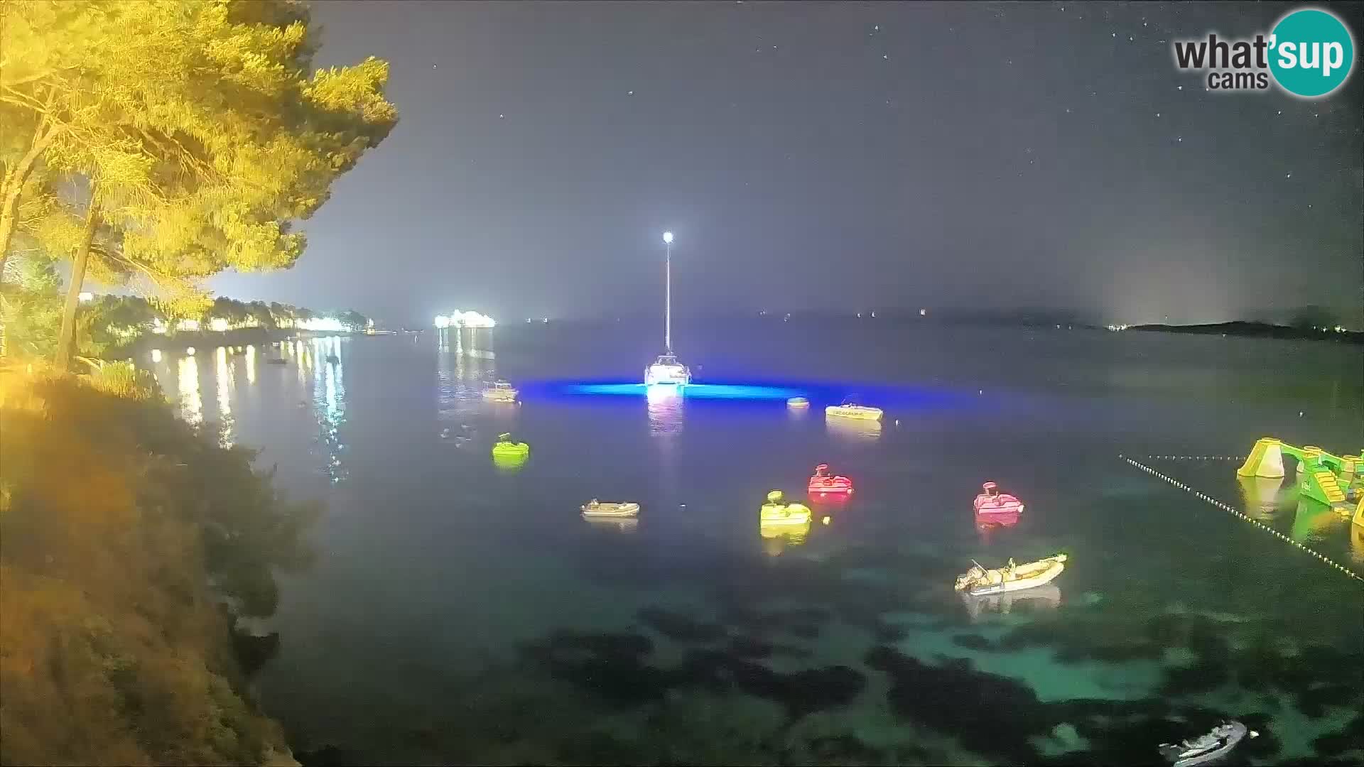 Webcam Potočine Beach Bol – Live View of Borak Beach, Brač Island