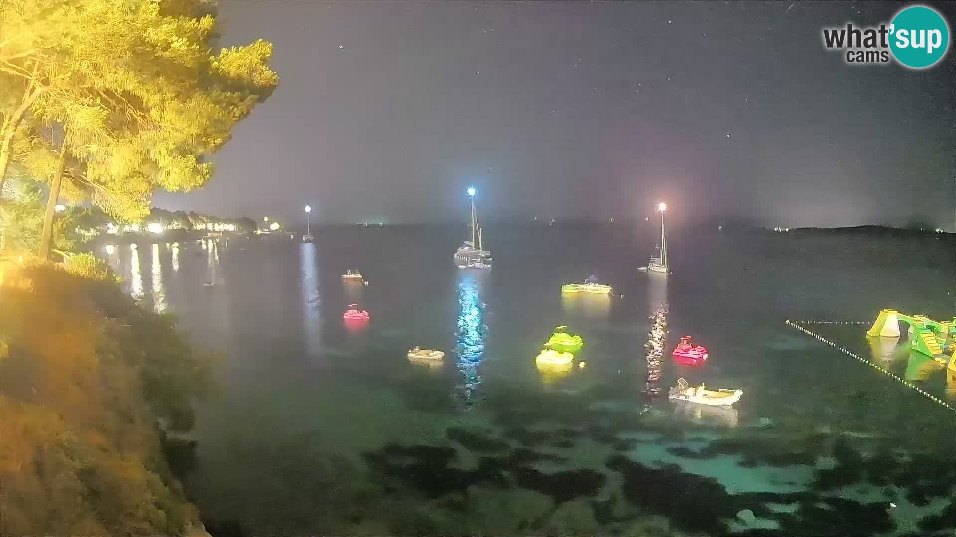 Webcam Playa Potočine Bol – Vista en vivo de Borak Beach, Isla de Brač