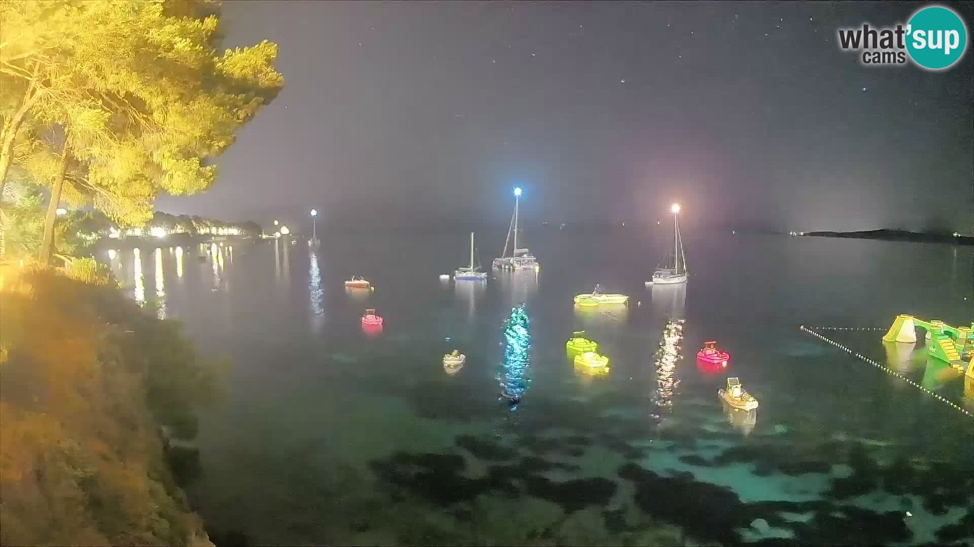 Webcam Potočine Beach Bol – Live View of Borak Beach, Brač Island