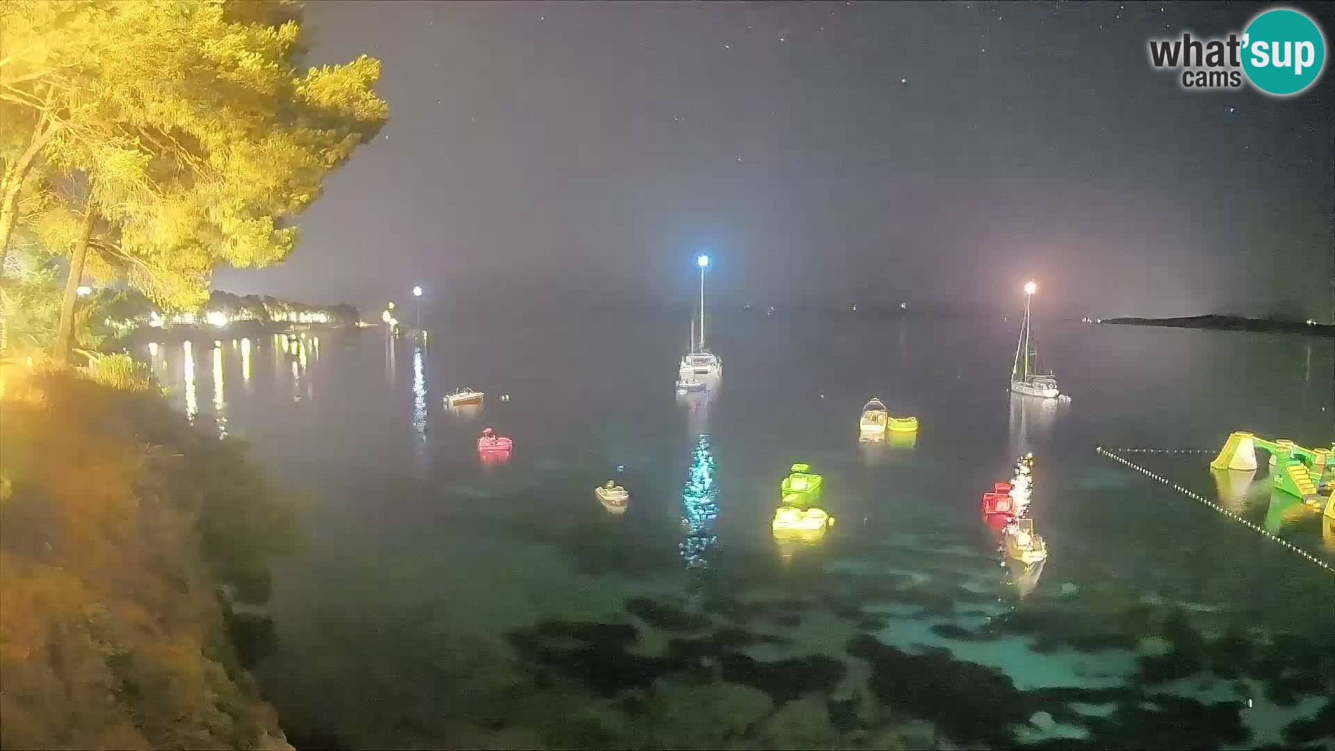 Webcam Potočine Beach Bol – Live View of Borak Beach, Brač Island