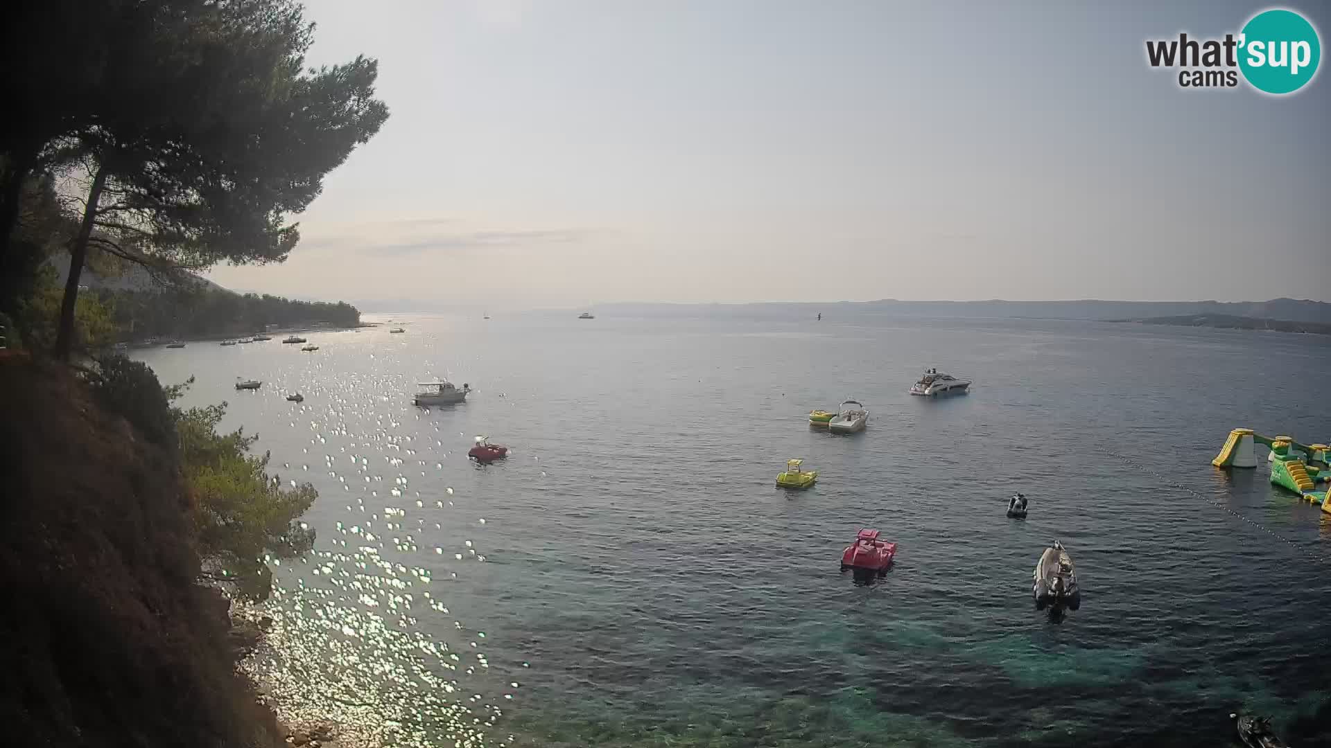 Webcam Potočine Beach Bol – Live View of Borak Beach, Brač Island