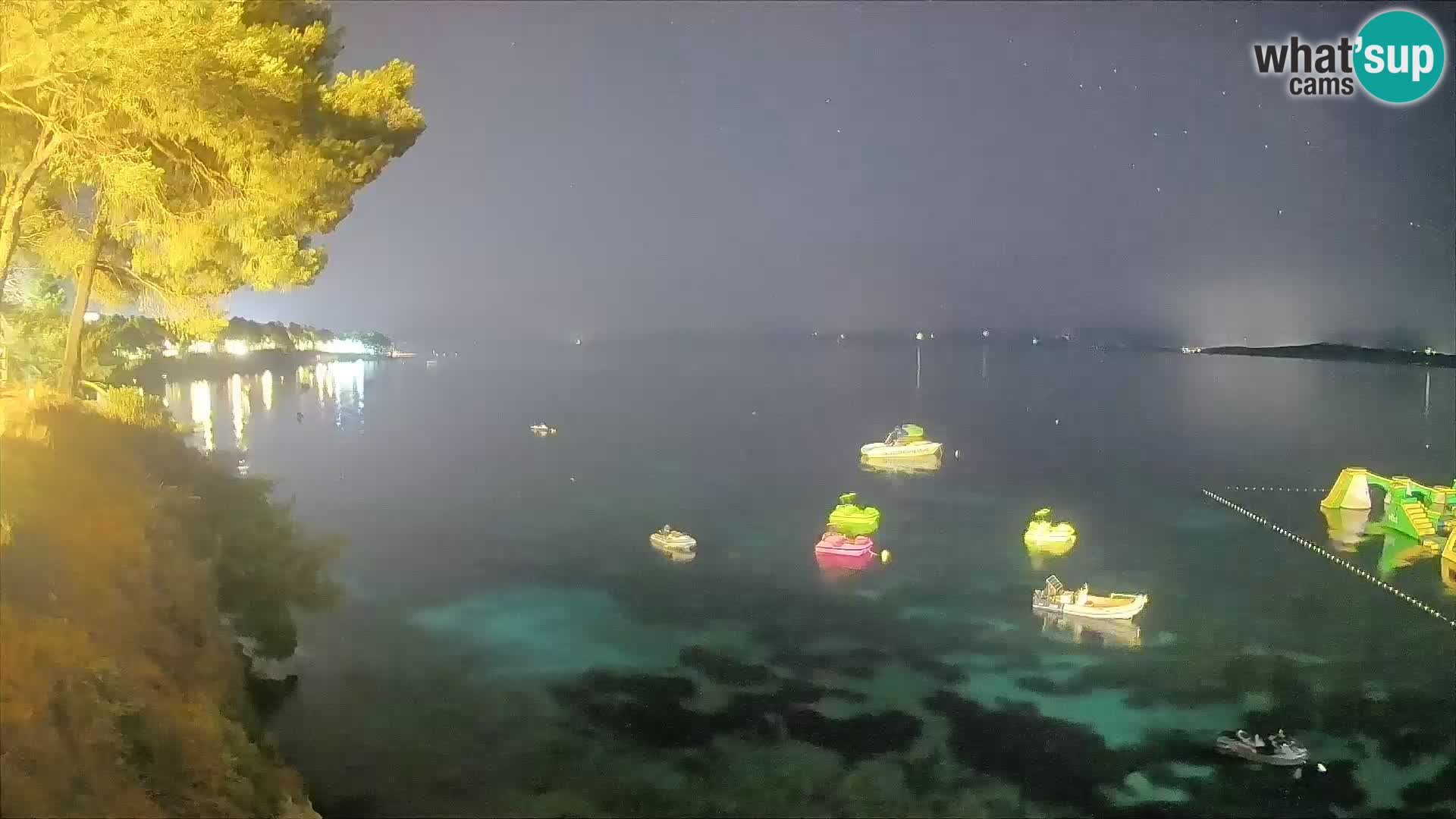 Webcam plage Potočine Bol – Vue en direct sur Borak Beach, île de Brač