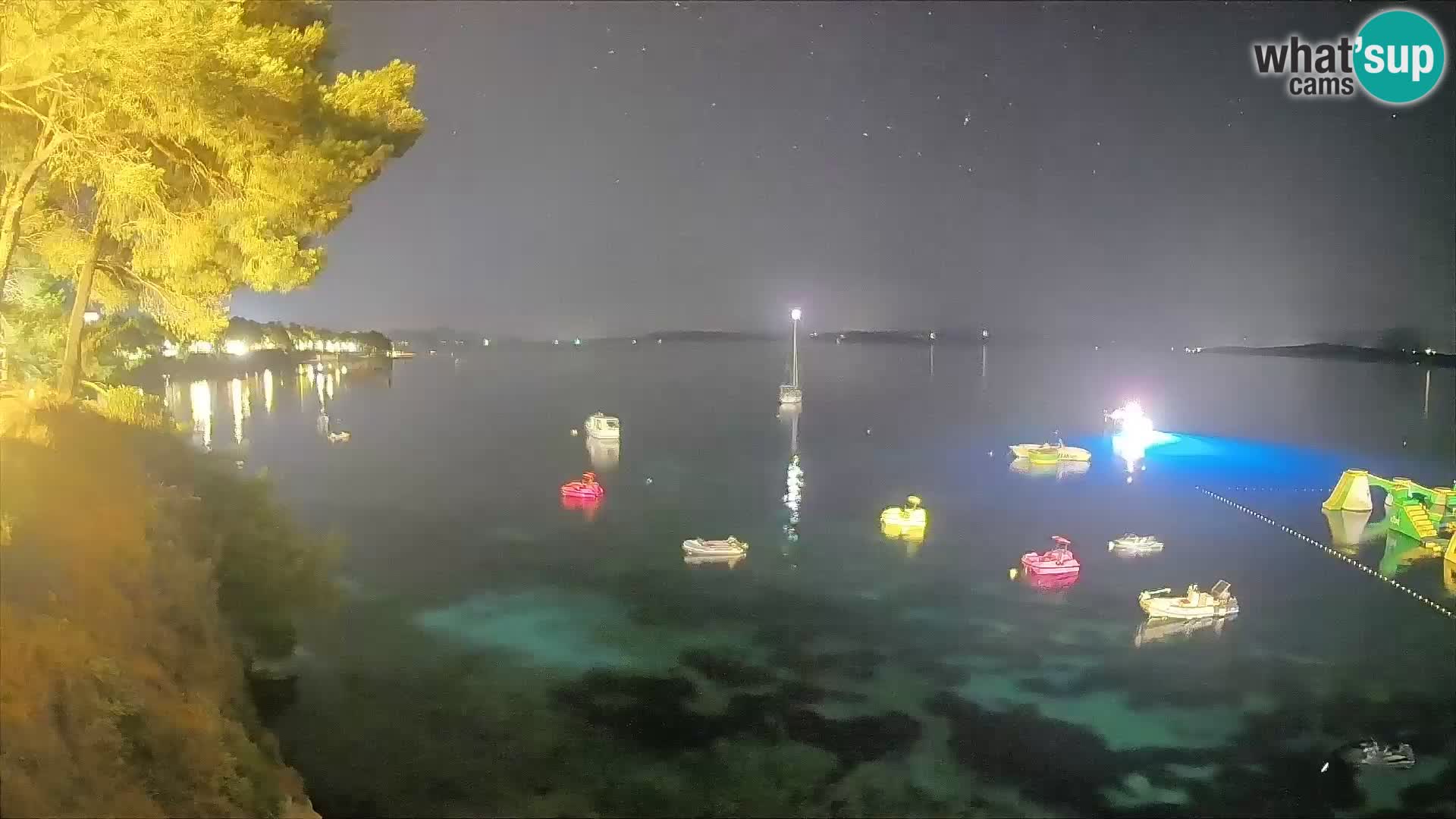Webcam Potočine Beach Bol – Live View of Borak Beach, Brač Island